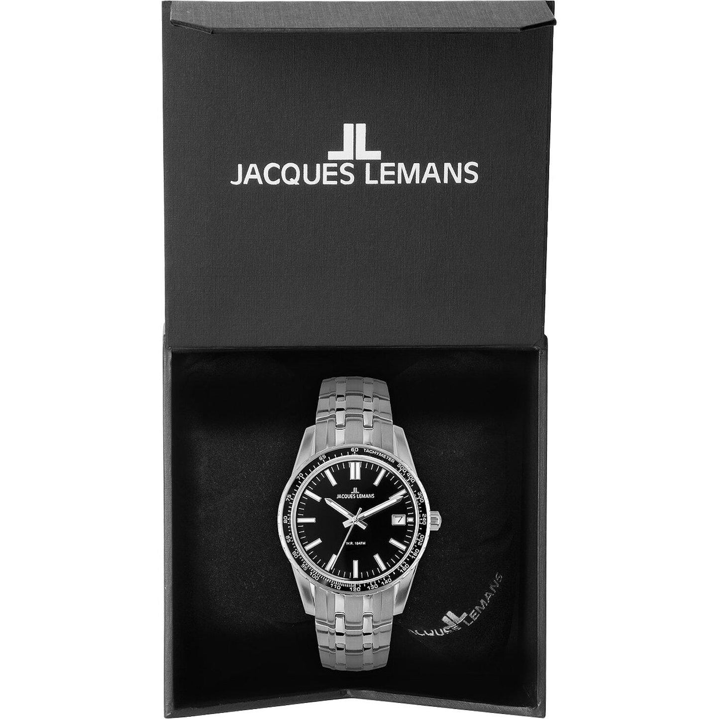 Reloj Jacques Lemans 1-2022.1G LIVERPOOL Con fecha-Acero