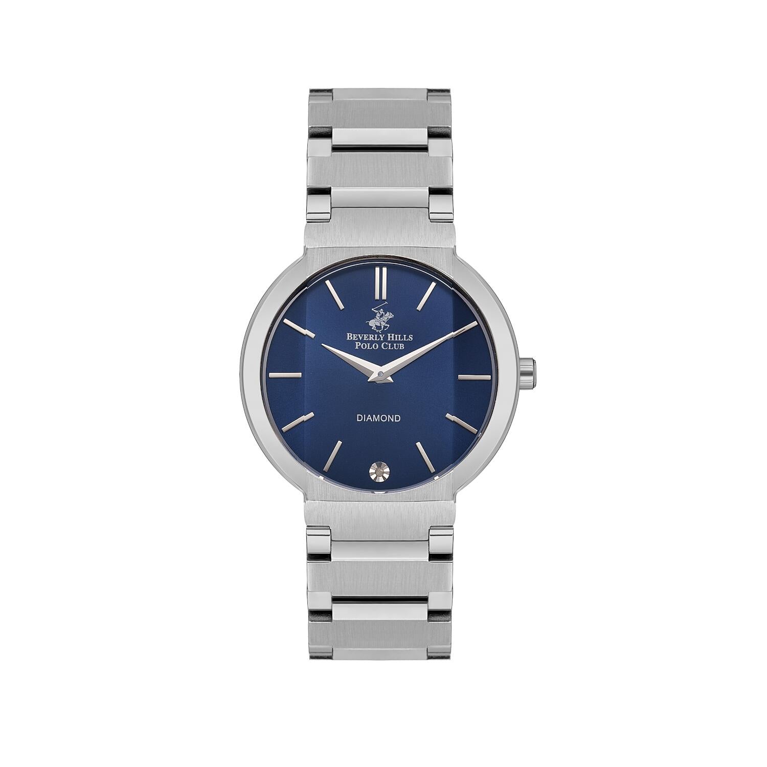 Reloj Beverly Hills Polo Club Ladies Diamond-Acero1