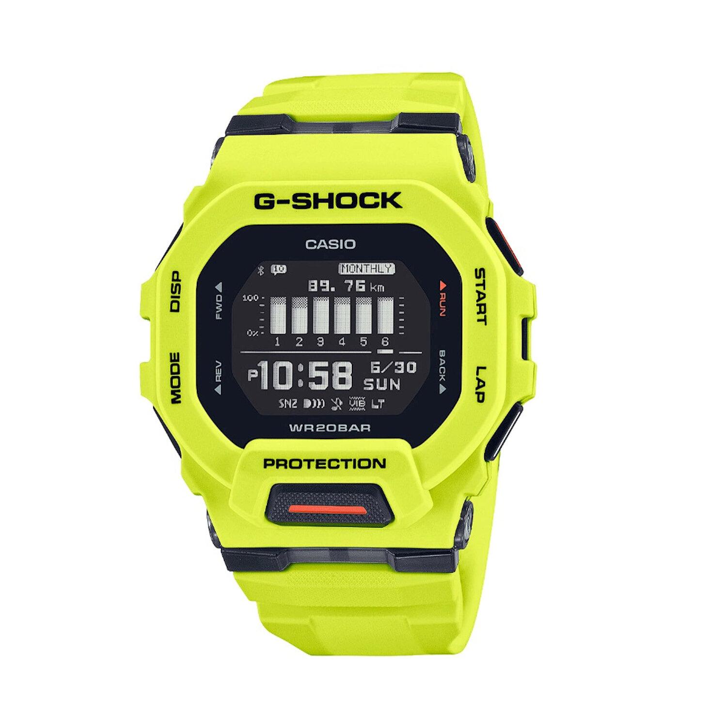 Reloj G-SHOCK GBD-200-9CR G-SQUAD-Amarillo – Watch2gomx