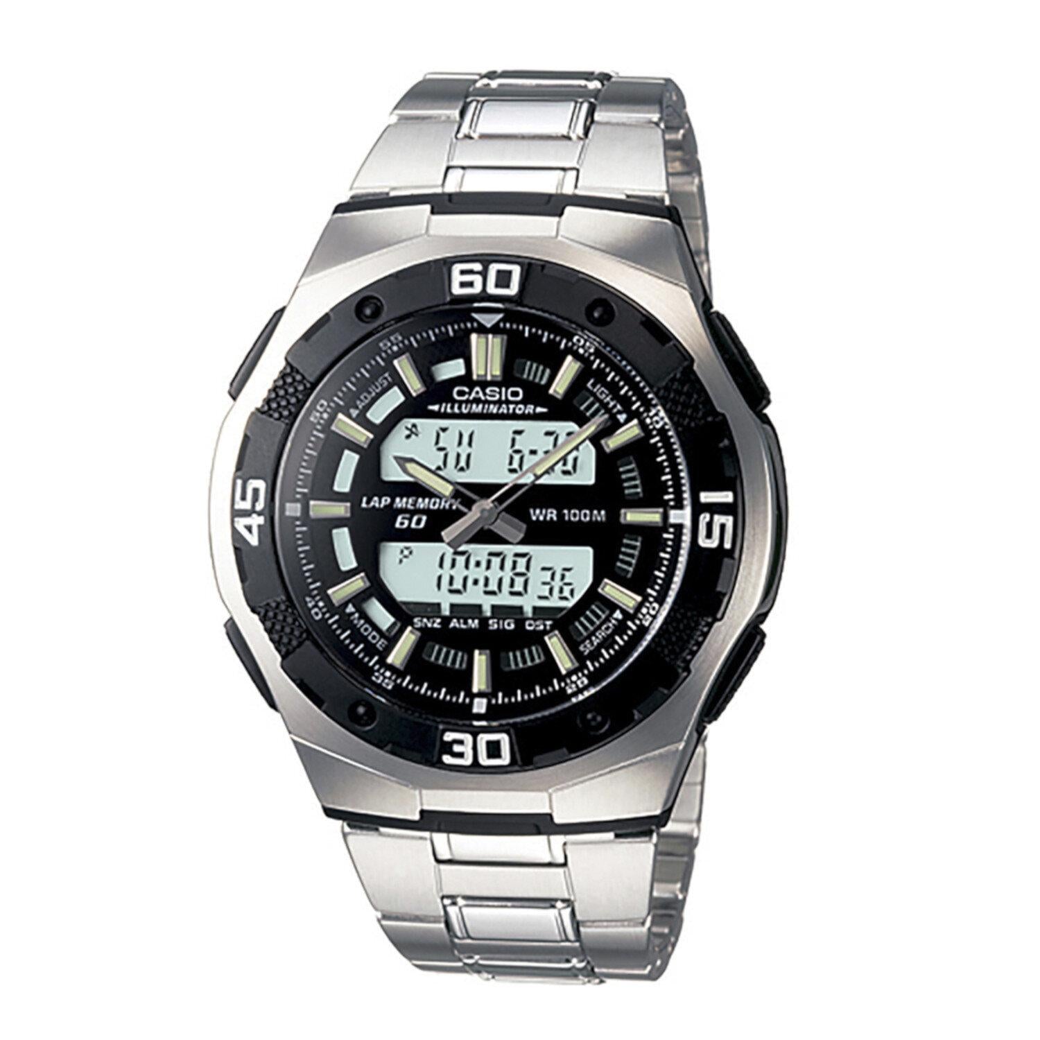 Reloj CASIO AQ-164WD-1AVCF ILLUMINATOR Dual Time (Doble Hora