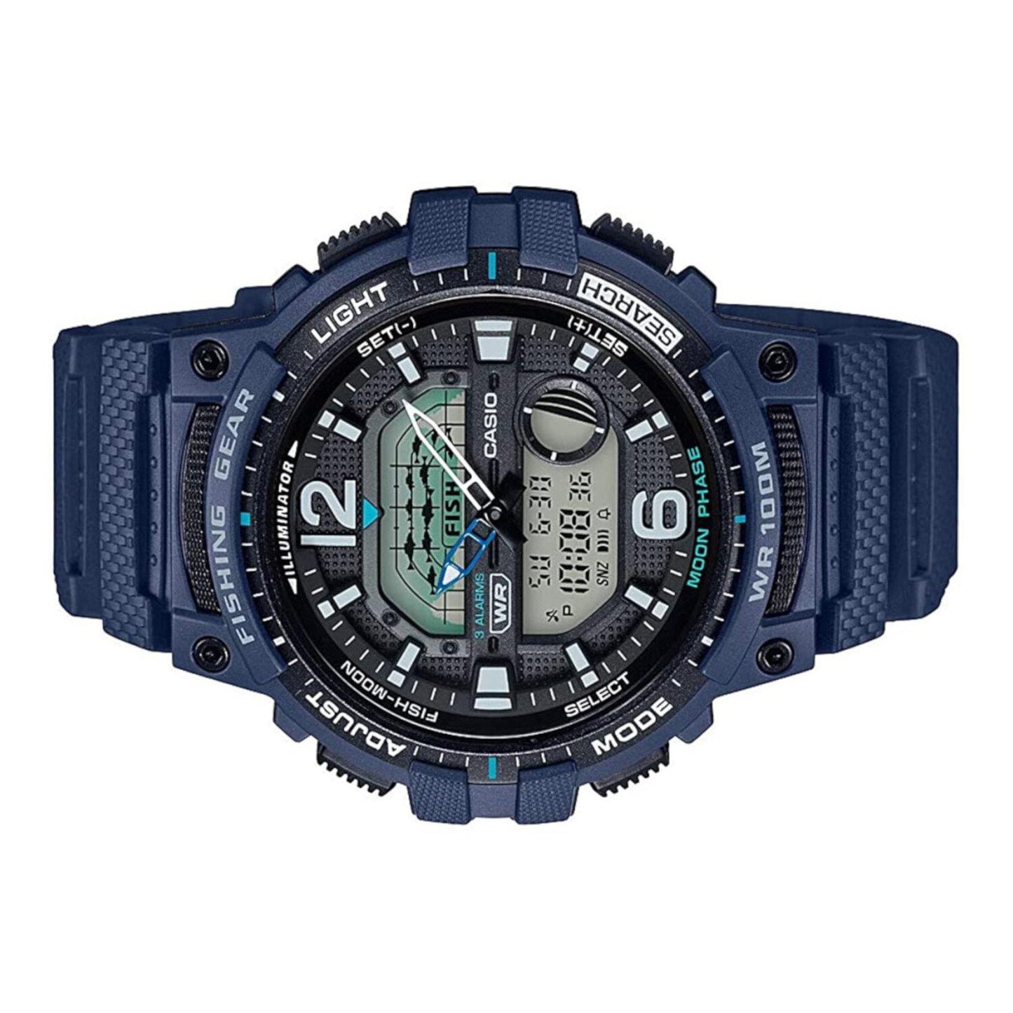 Reloj CASIO WSC-1250H-2AVCF Fishing Gear Illuminator-Azul