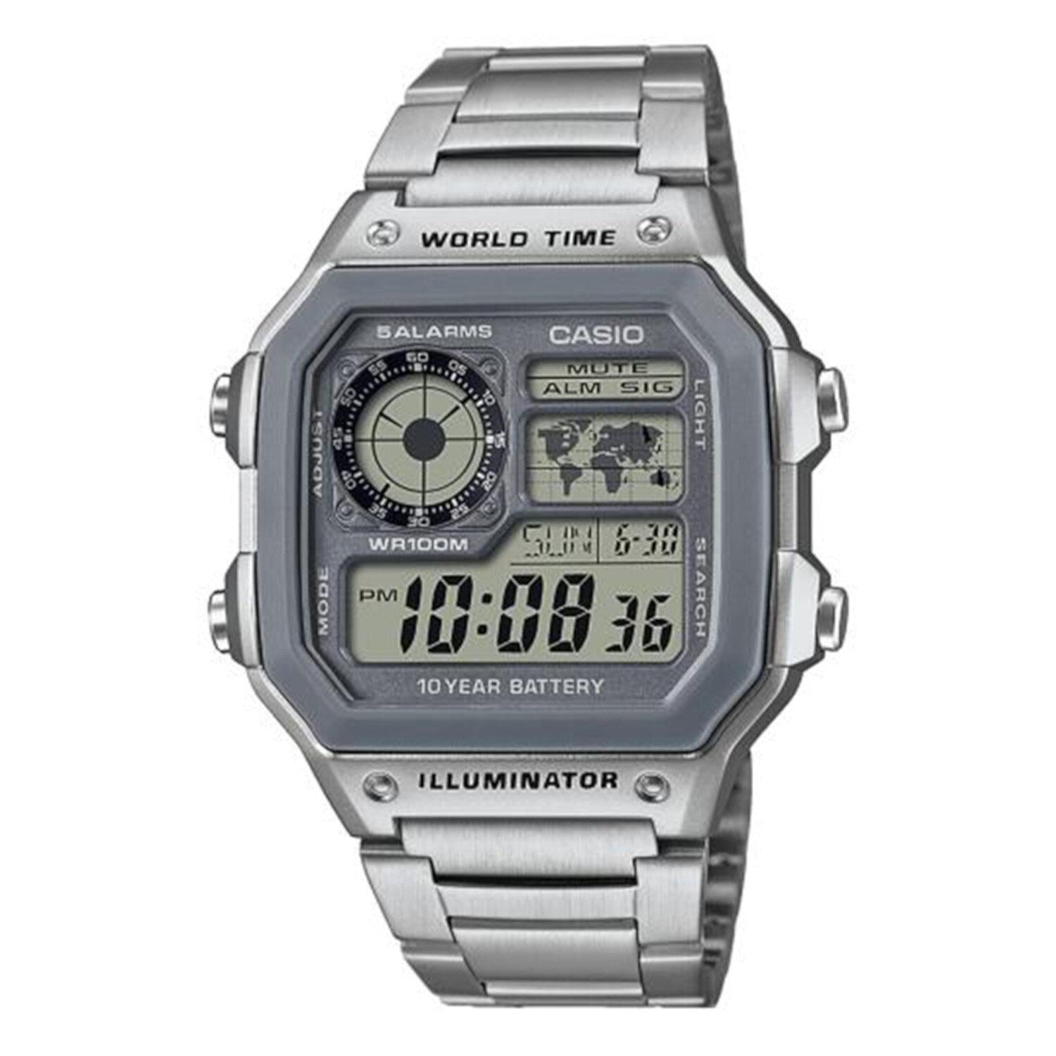 Como cambiar la hora en discount un reloj casio world time