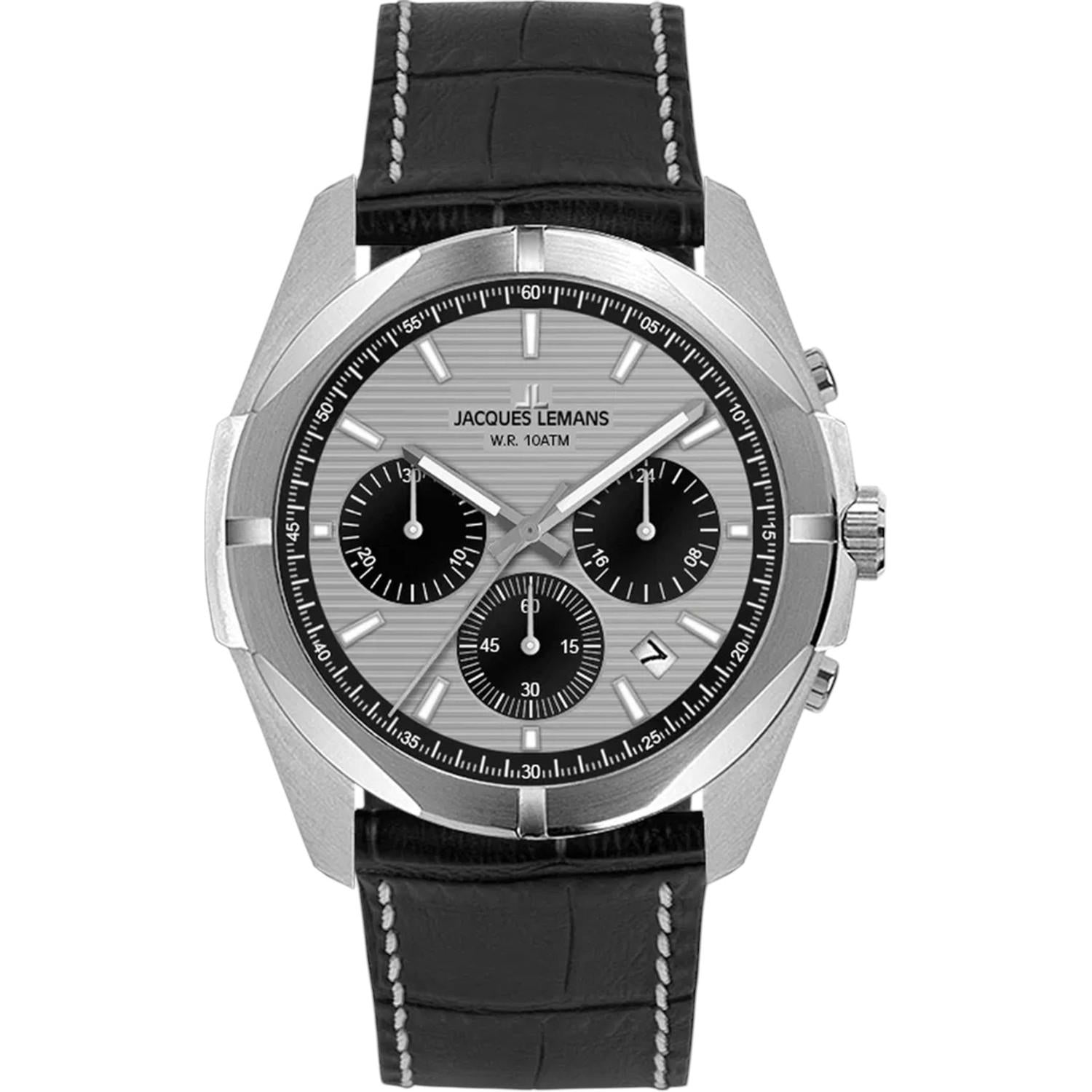 Reloj Jacques Lemans Hombre 1 2002D Negro | Éxito Reloj Jacques Lemans Hombre 1 2002D Negro | Éxito