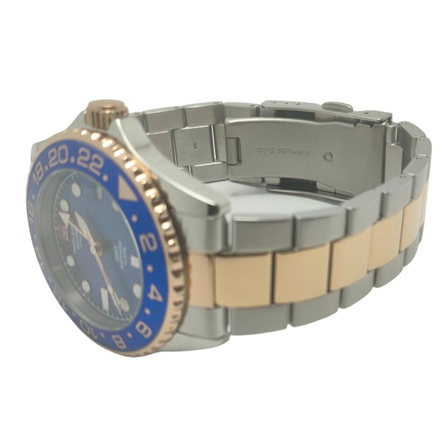 Reloj SWISS ALPINE MILITARY 7052.1155SAM Master Diver GMT Classic-Oro Rosa