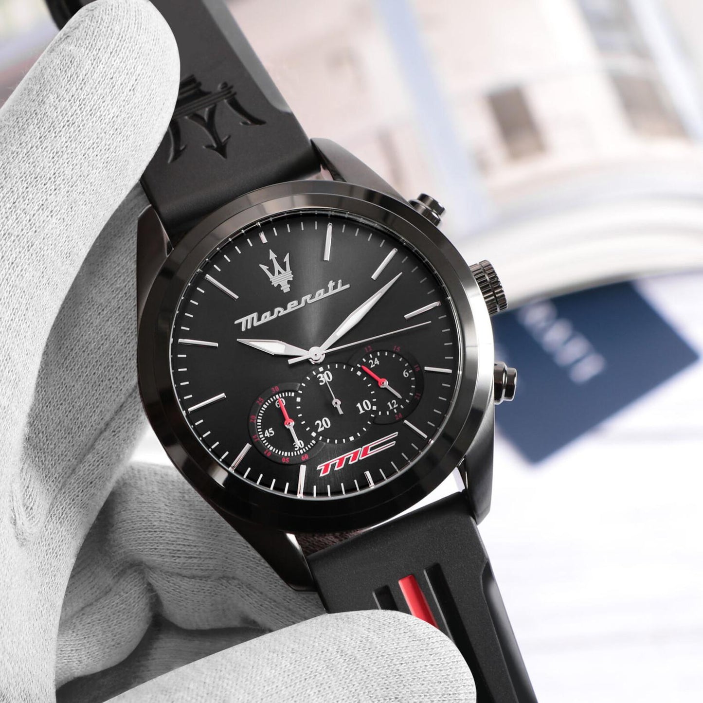 Reloj Maserati R8871612004 Maserati Traguardo Cronógrafo-Negro