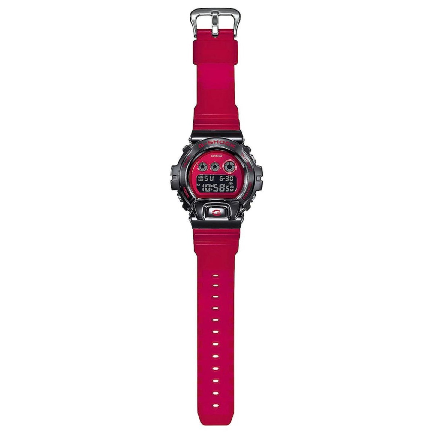 Reloj Casio GM-6900B-4CR G-Shock Iluminator-Rojo