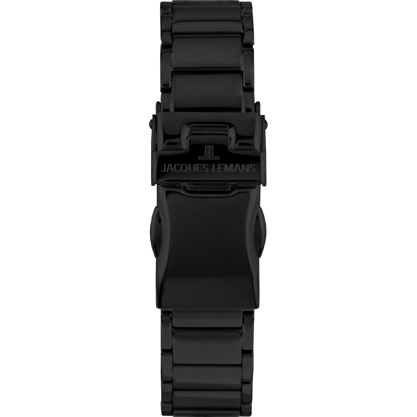 Reloj Jacques Lemans 42-8G Ceramic Cáratula negra con detalles negros-Negro