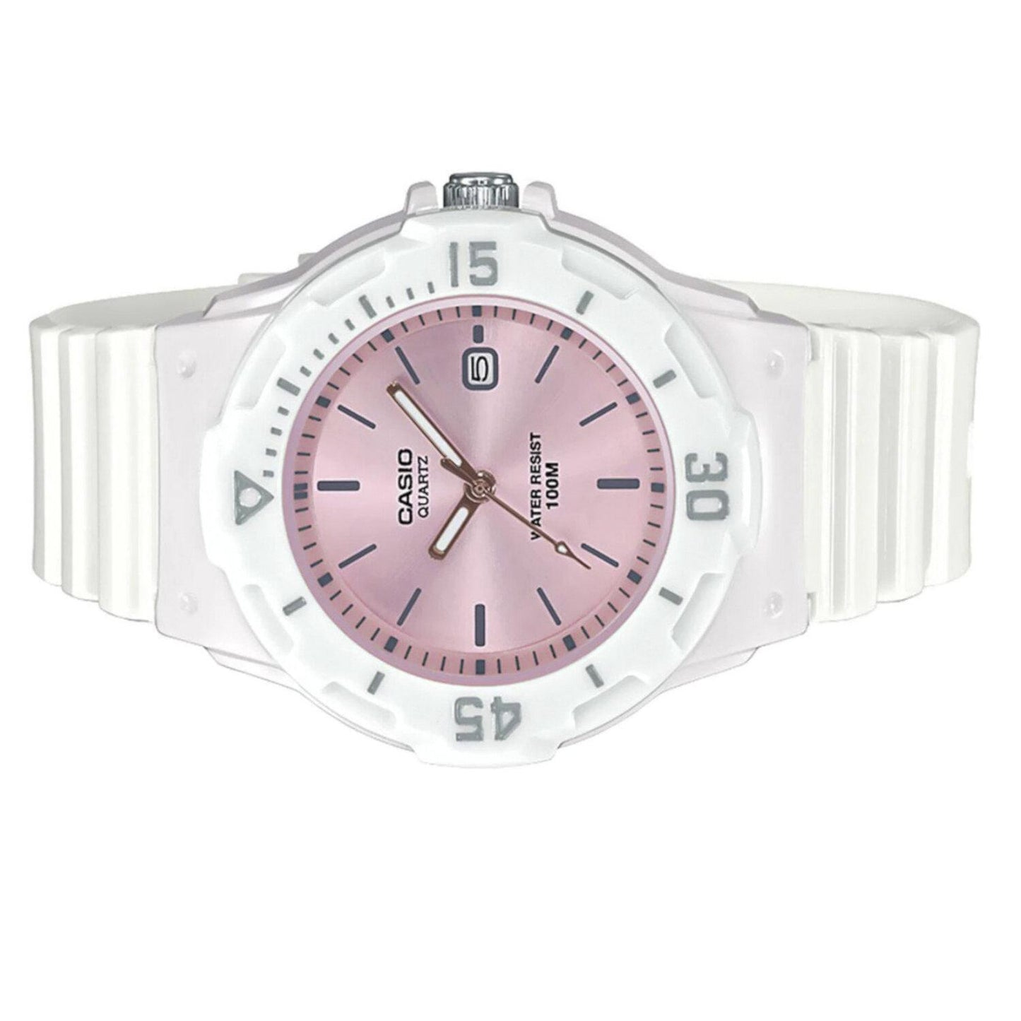 Reloj CASIO LRW-200H-4E3VCF Womens Diseño pop-Blanco