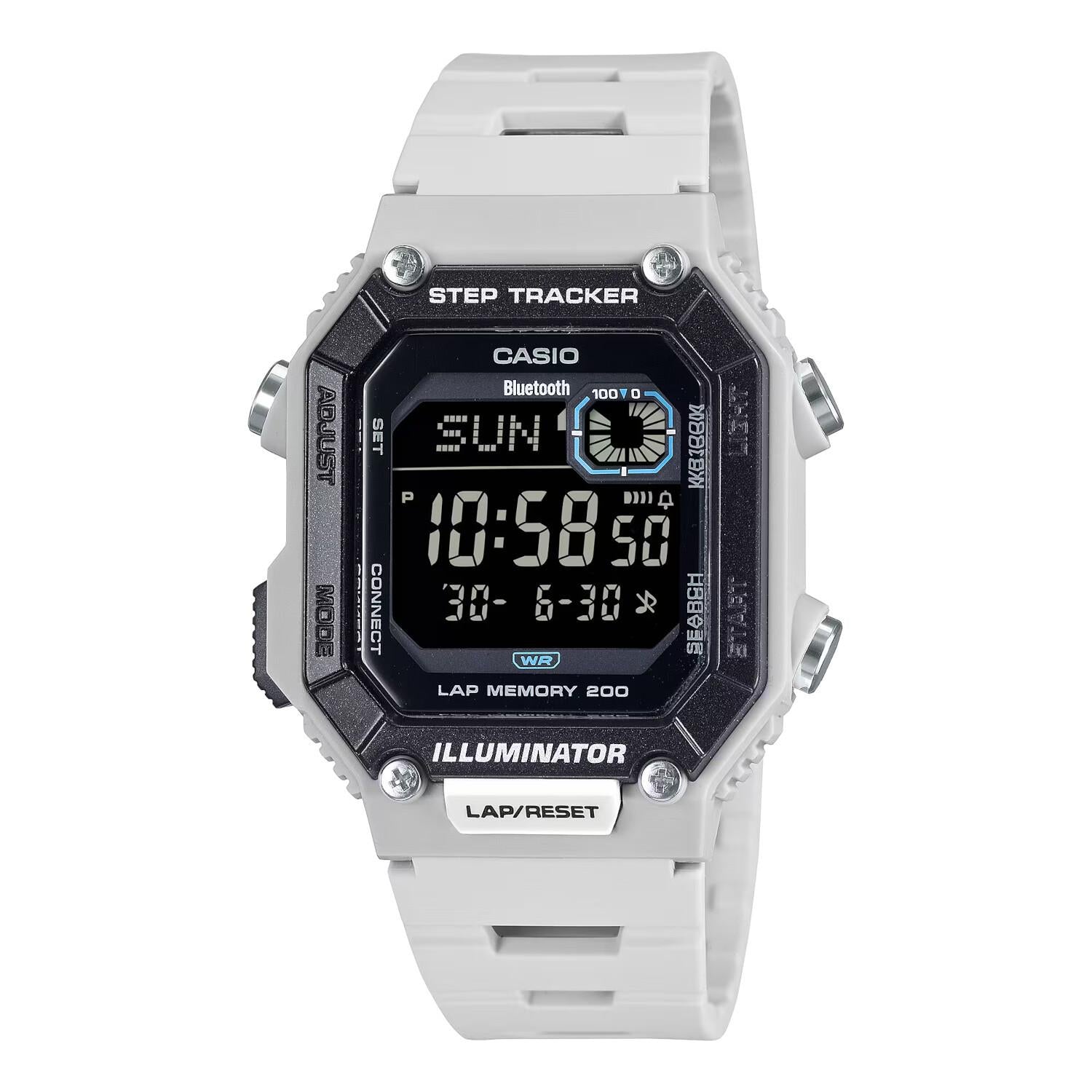 Reloj CASIO WS-B1000-8BVCF Step Tracker-Blanco – Watch2gomx