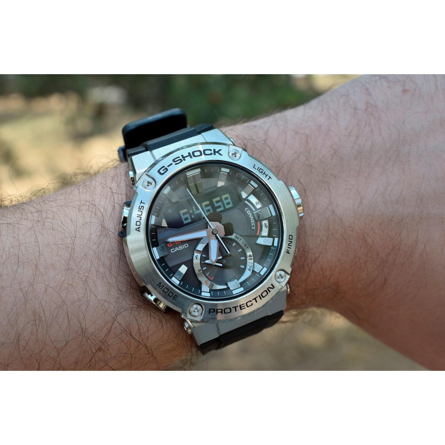 Reloj G SHOCK GST B200 1ACR G STEEL Acero Watch2gomx