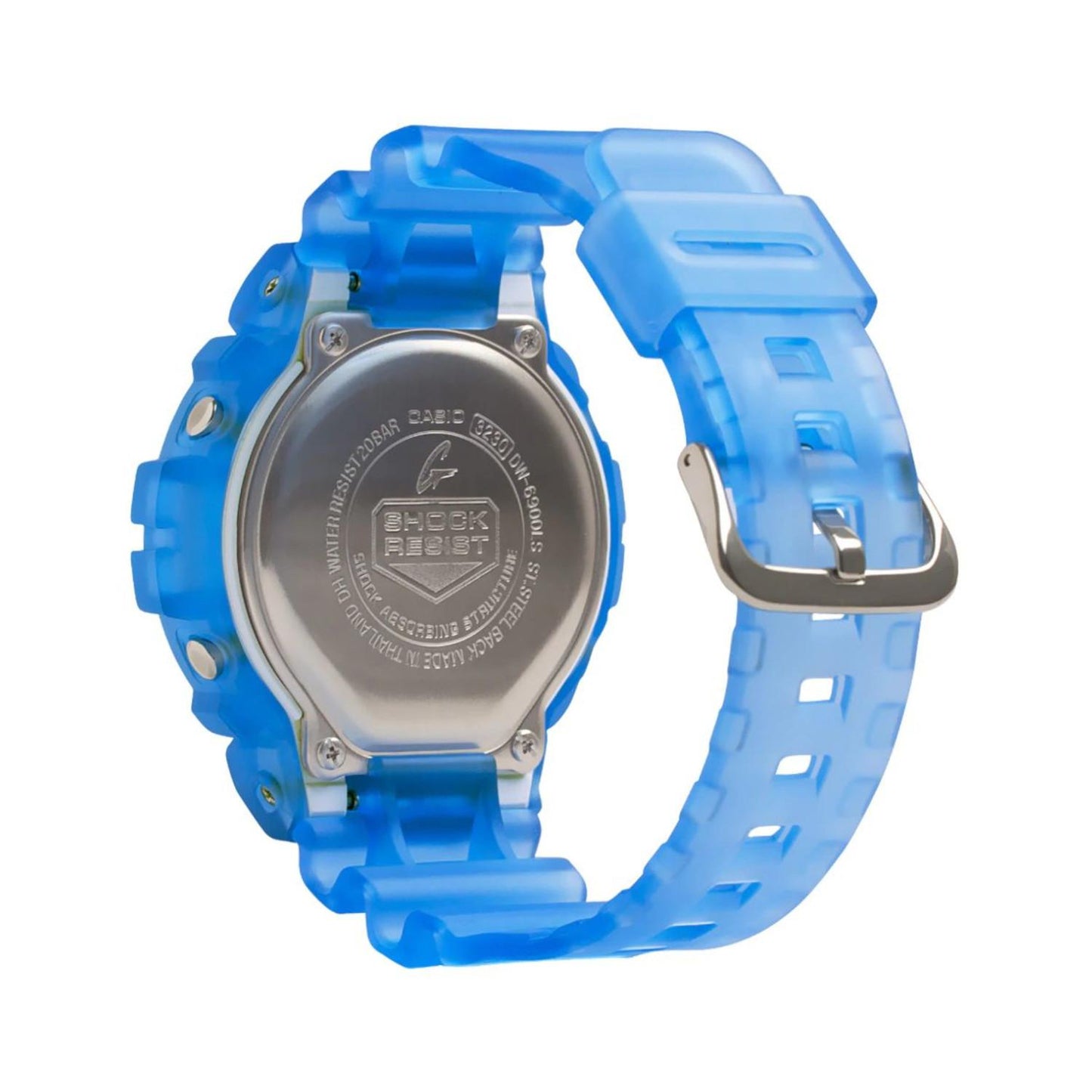 Reloj G-SHOCK DW-6900LS-2CR Skeleton Iluminator-Azul