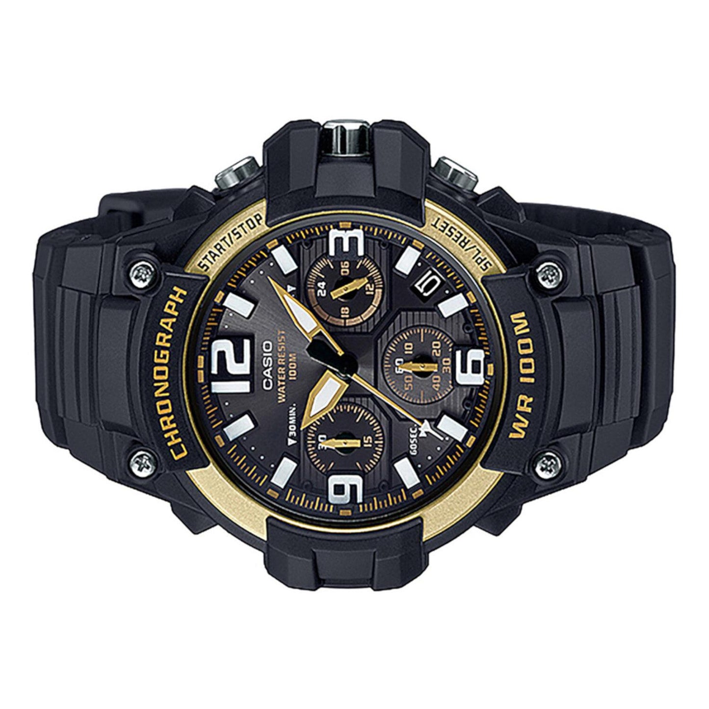 Reloj CASIO MCW-100H-9A2VCF CHRONOGRAPH Multifunción-Negro