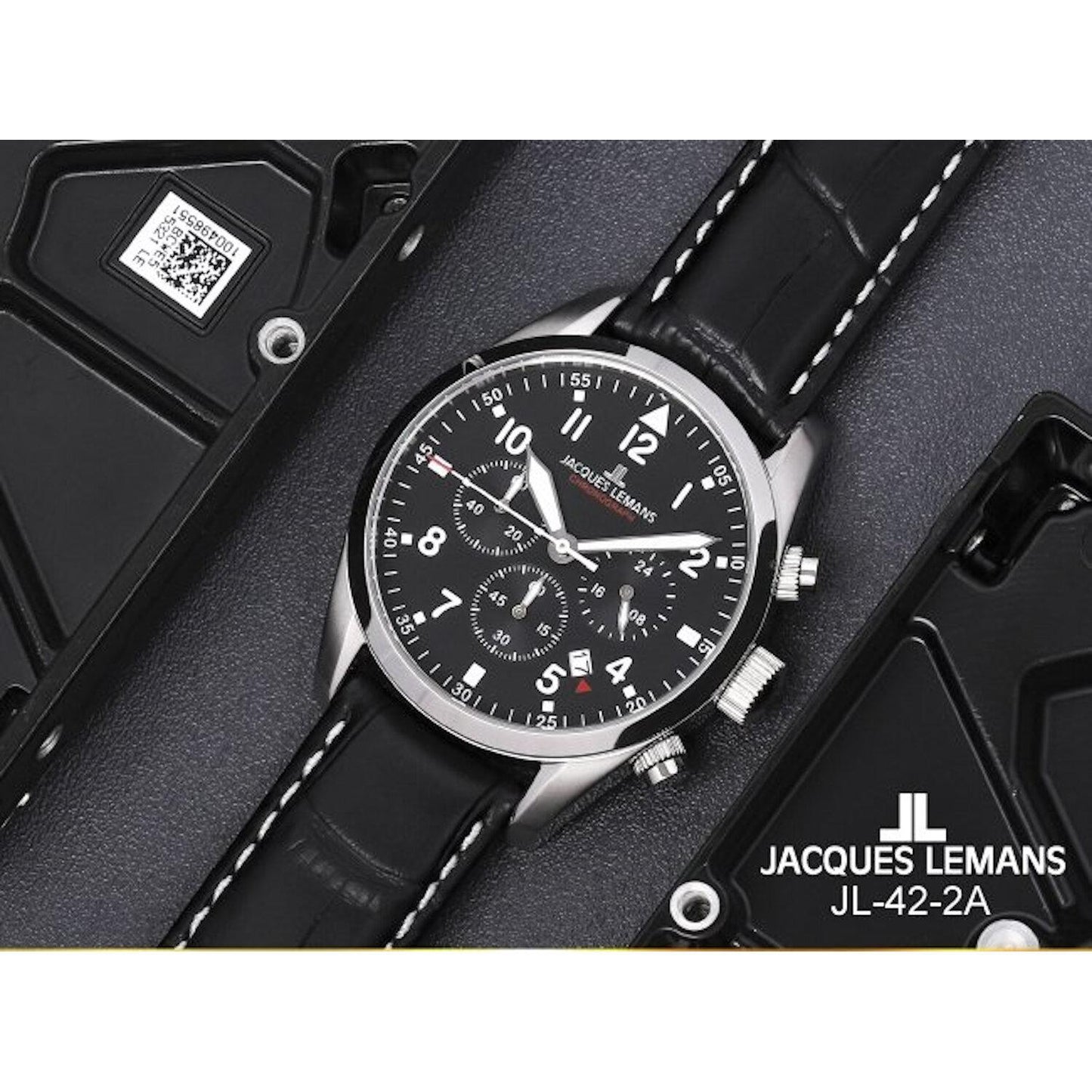 Reloj Jacques Lemans 42-2A Men´s Con fecha-Acero