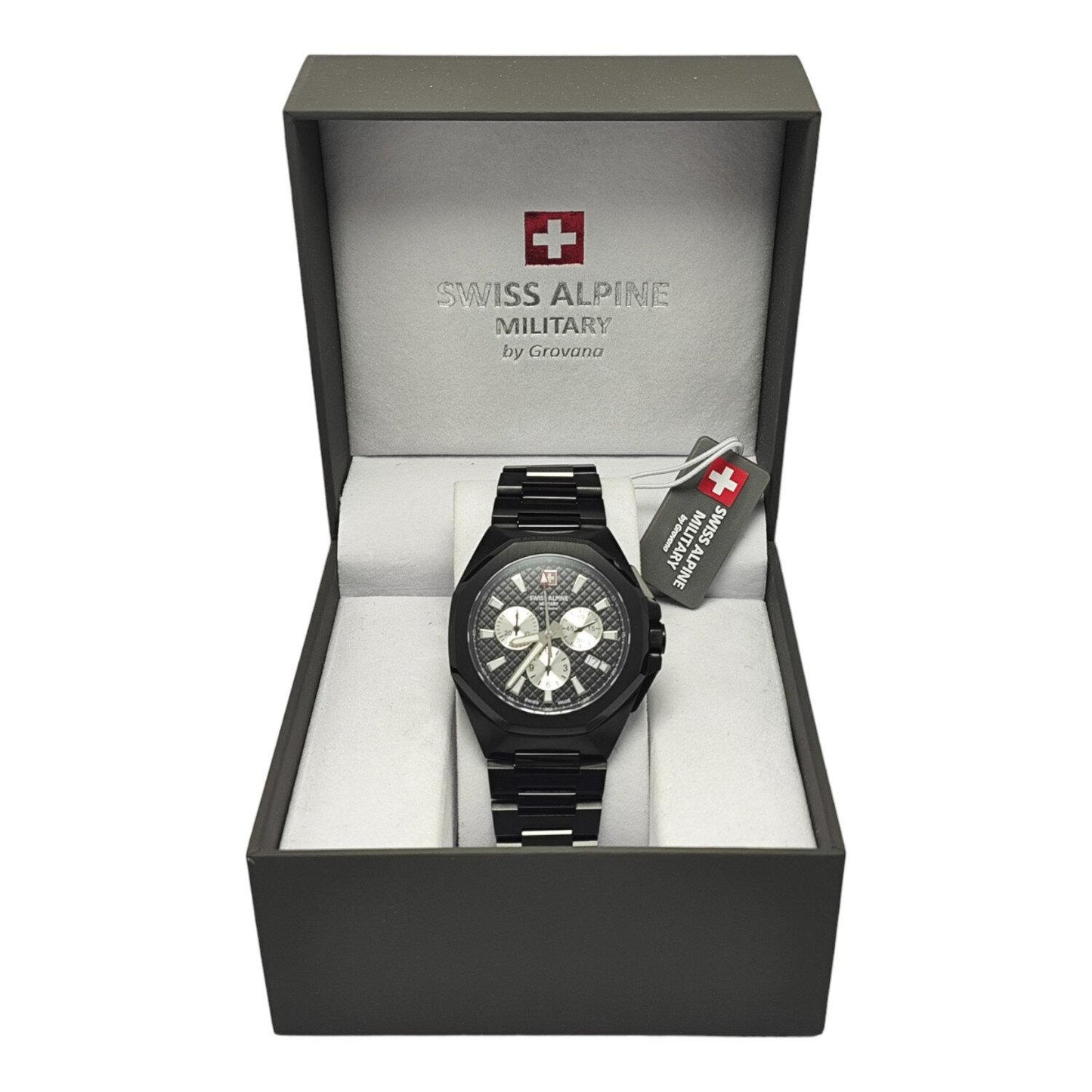 Reloj SWISS ALPINE MILITARY 7005.9177SAM Avenger Classic-Negro