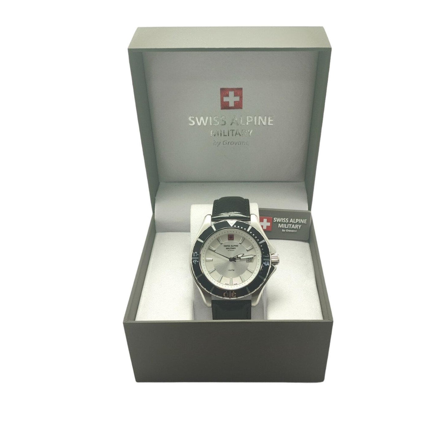 Reloj SWISS ALPINE MILITARY 7040.1532SAM Nautilus Classic-Negro