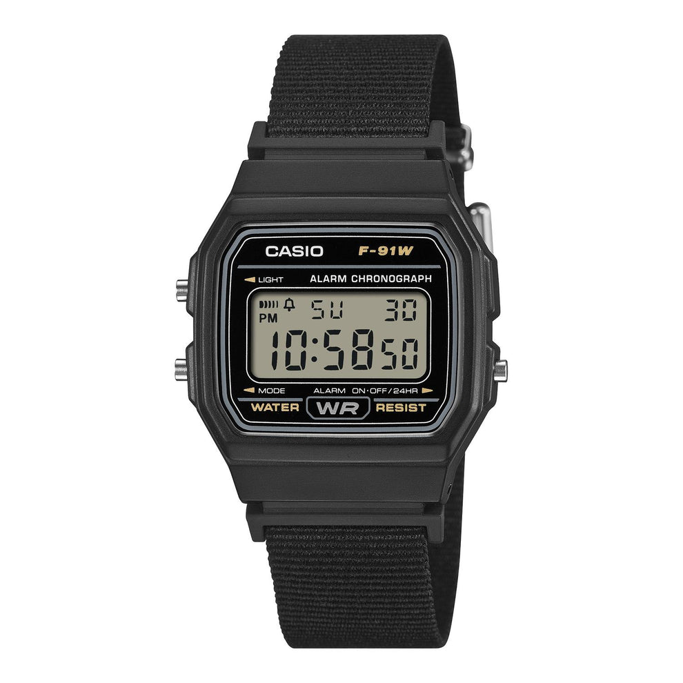 Reloj CASIO F-91WF-1ACF Clasic-Negro – Watch2gomx