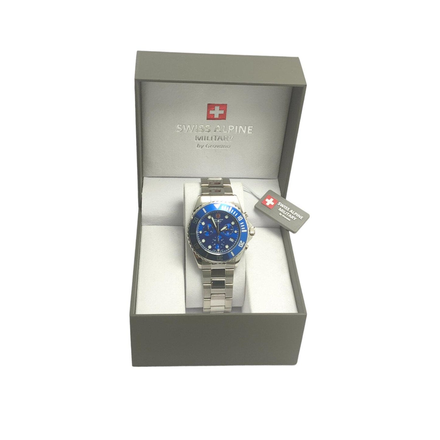 Reloj SWISS ALPINE MILITARY 7053.9135SAM Master Diver Chrono Classic-Acero