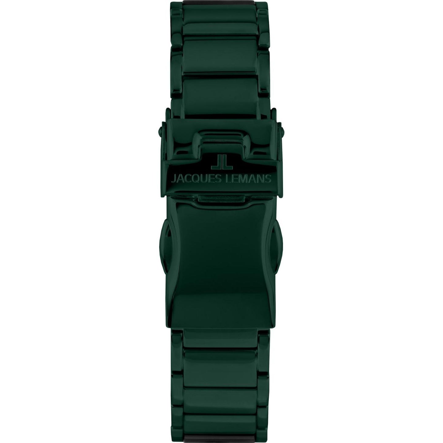 Reloj Jacques Lemans 42-8K Ceramic Cáratula negra con detalles verdes-Negro