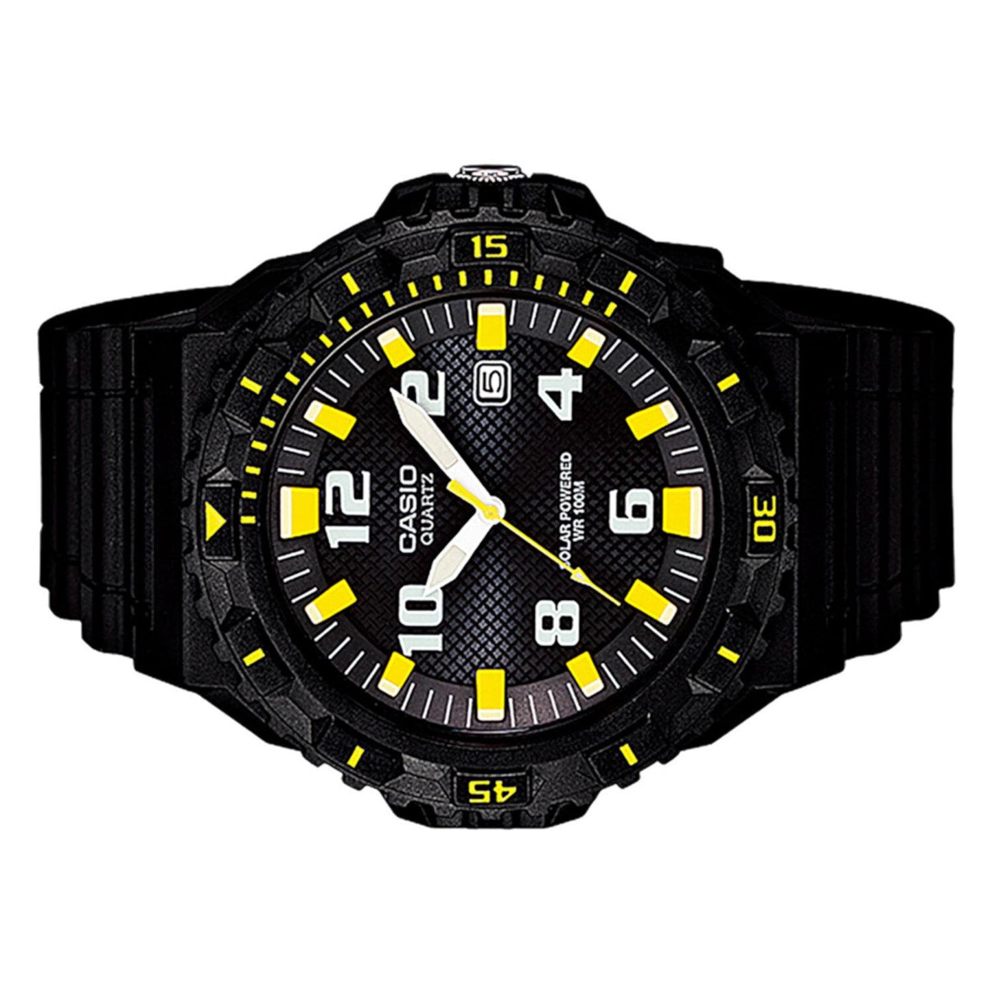 Reloj Casio MRW-S300H-1B3VCF Diver-look Solar Powered-Negro