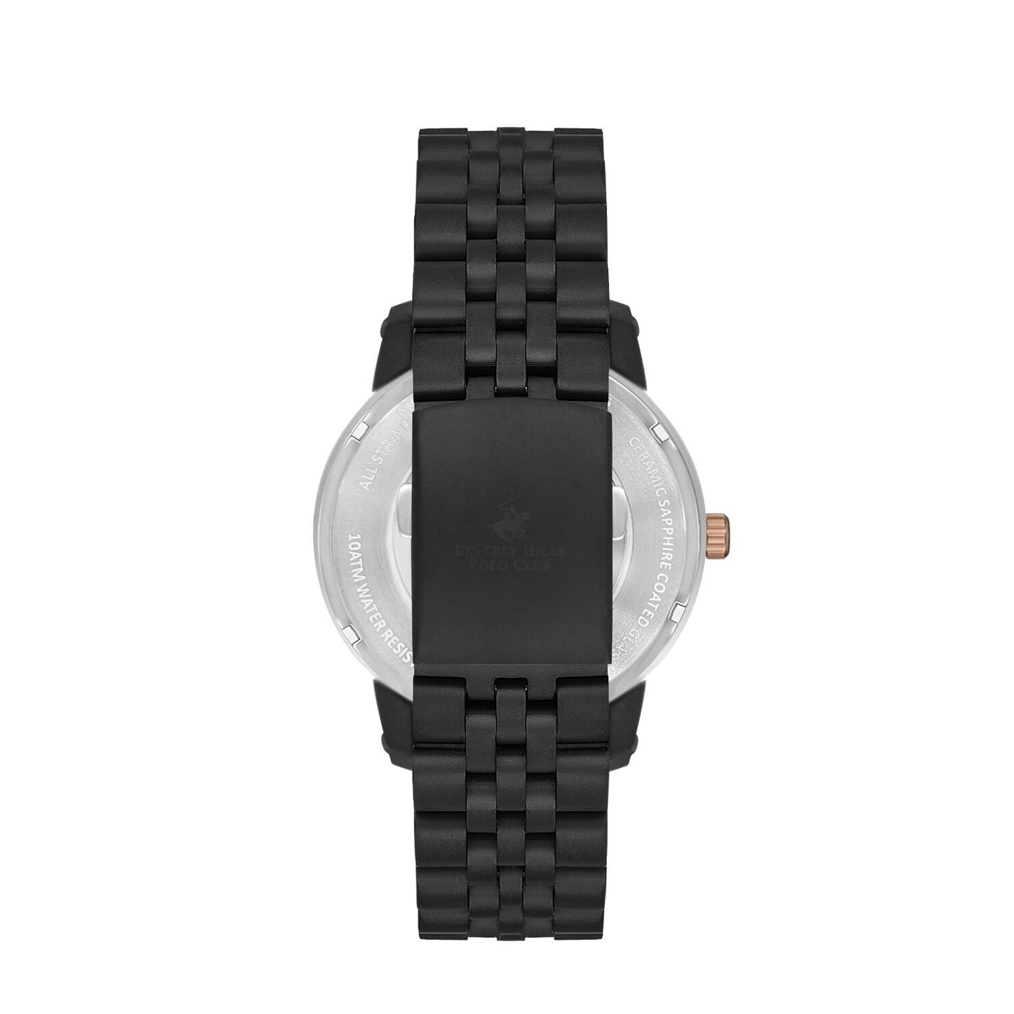 Reloj Beverly Hills Polo Club BP3552X.650 Mens Automático-Negro