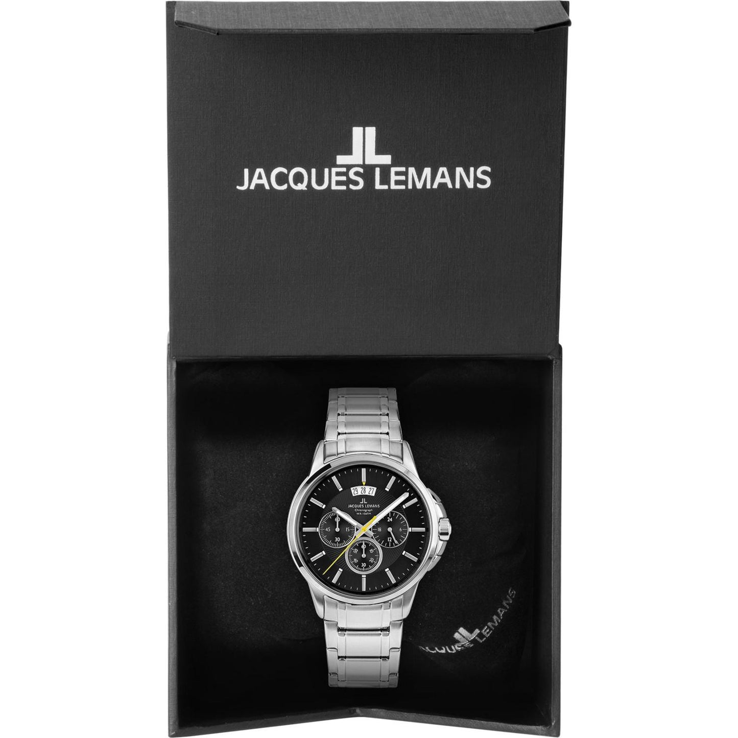 Reloj Jacques Lemans 1-1542D Sydney Cronógrafo-Acero