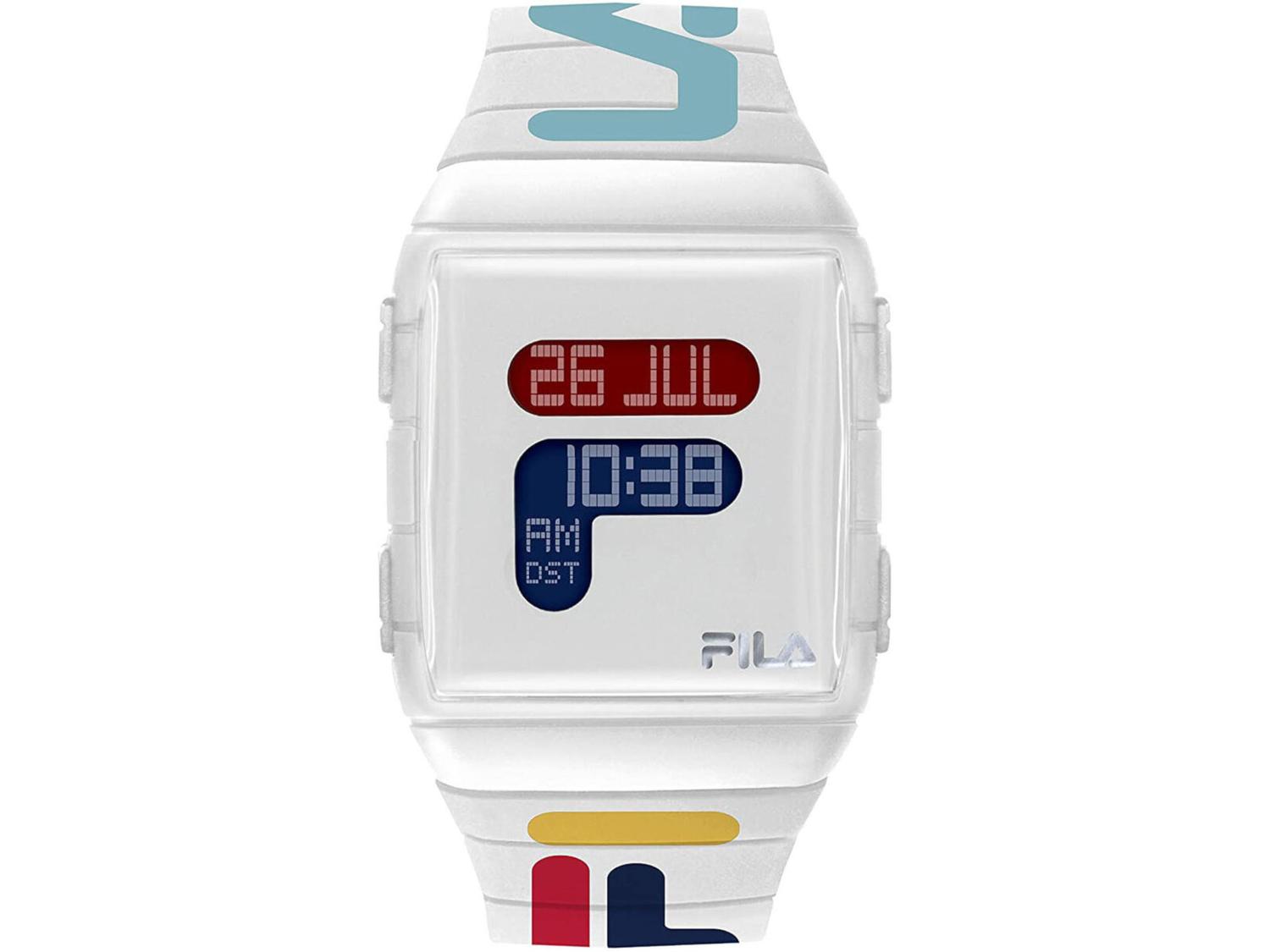 Reloj FILA 38 105 007 FILASTYLE World Time Alarma Luz Calendario