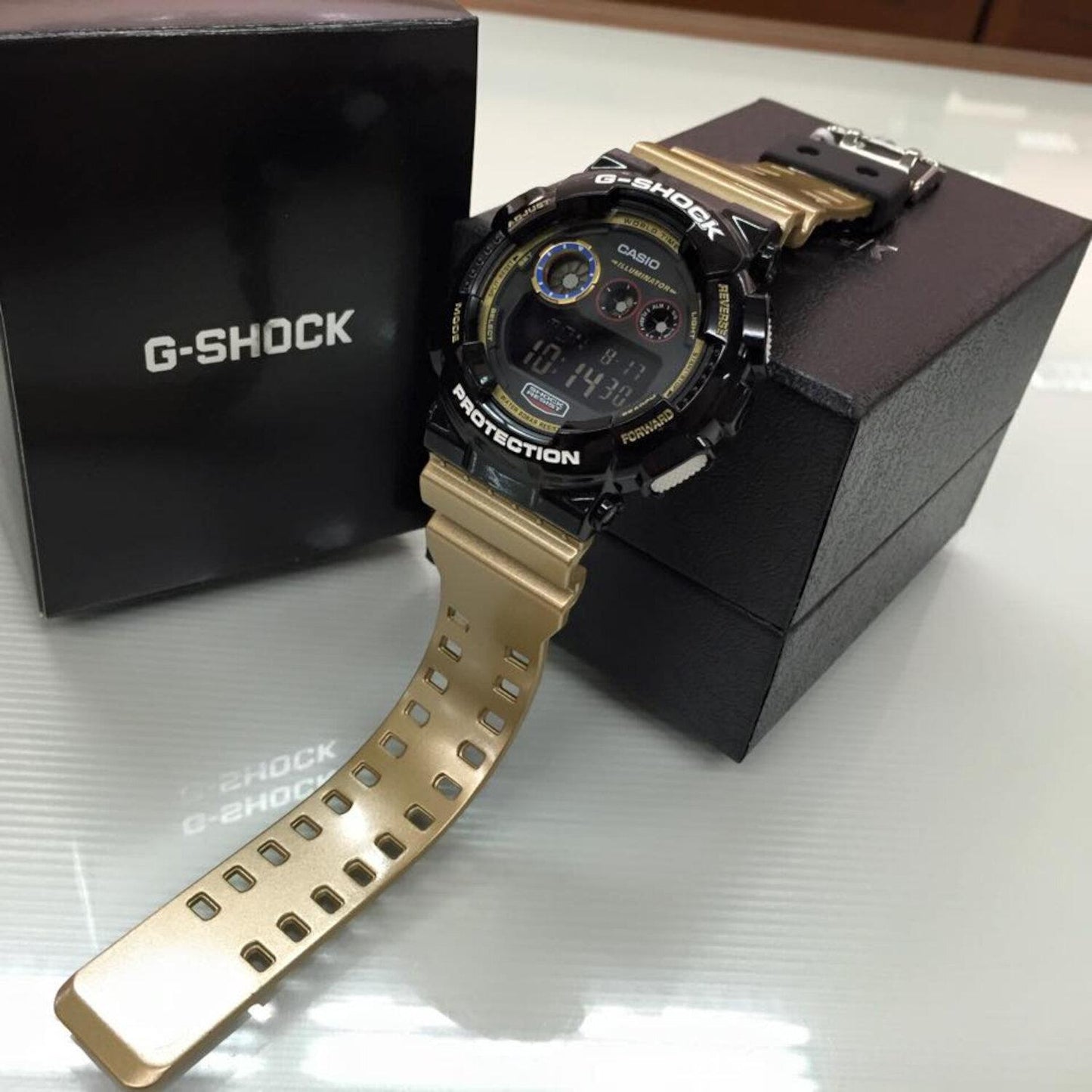 Reloj Casio GD-120CS-1CR G-shock Multi Time-Negro