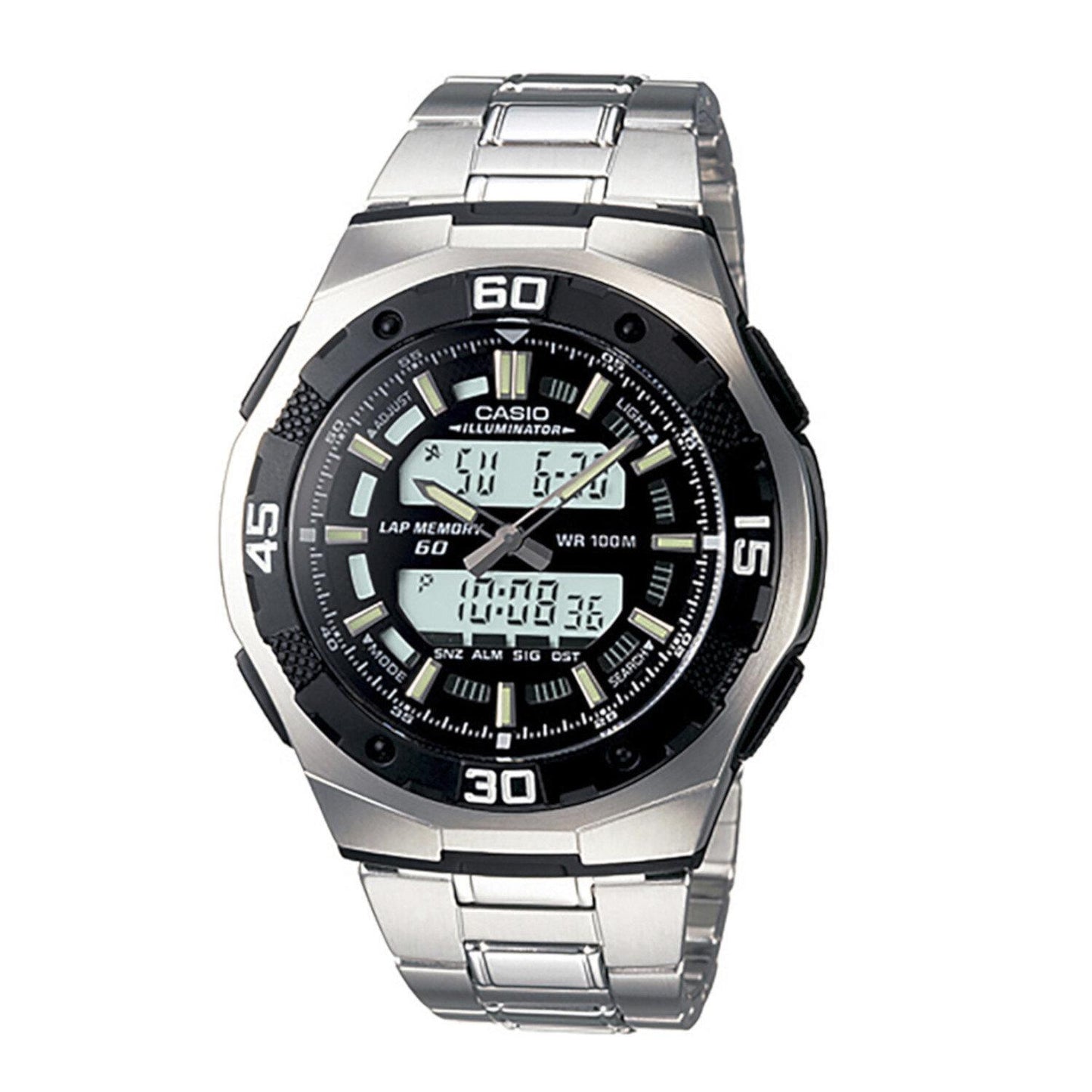 Reloj CASIO AQ-164WD-1AVCF ILLUMINATOR Dual Time (Doble Hora