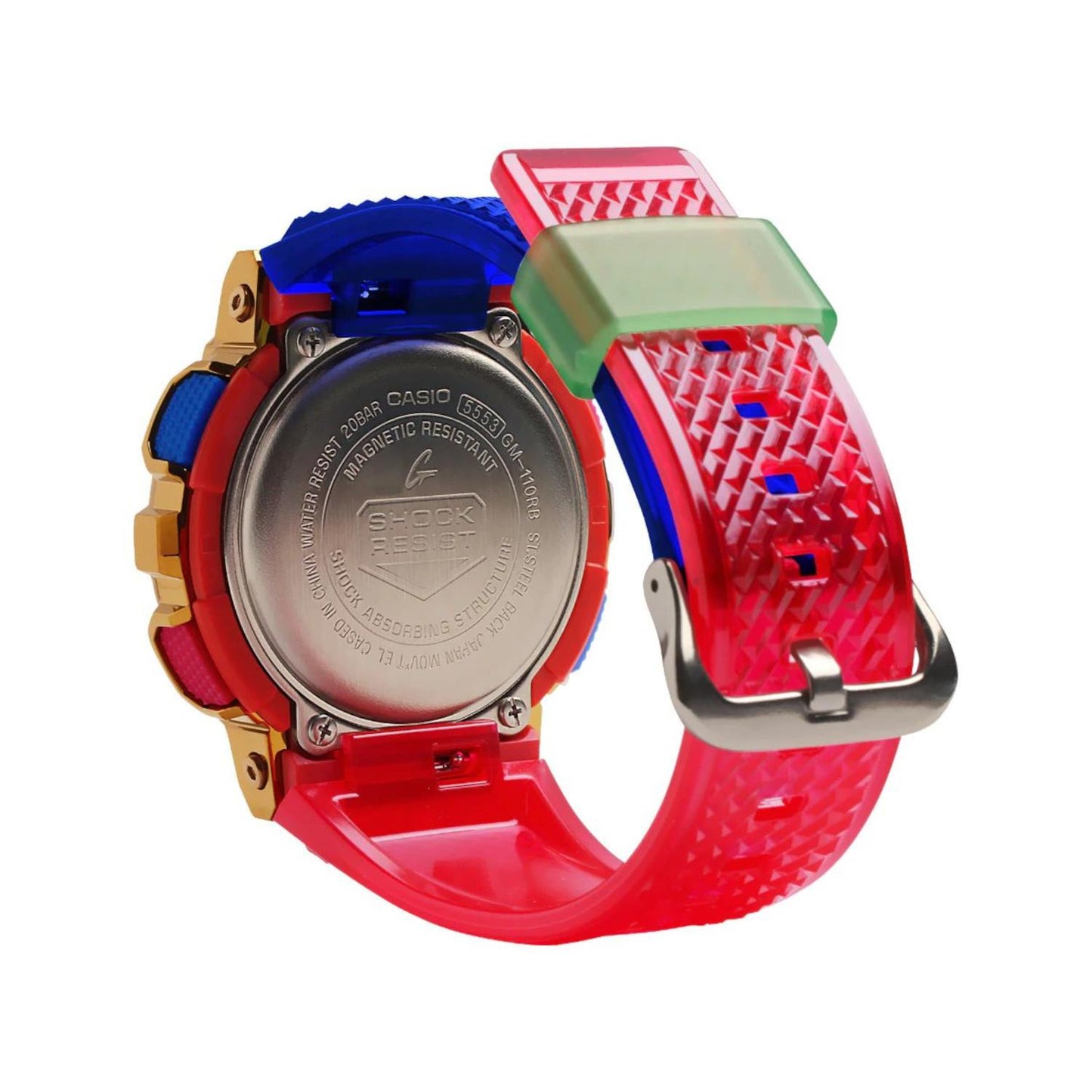 Reloj Casio GM-110RB-2ACR G-Shock Chronograph-Dorado