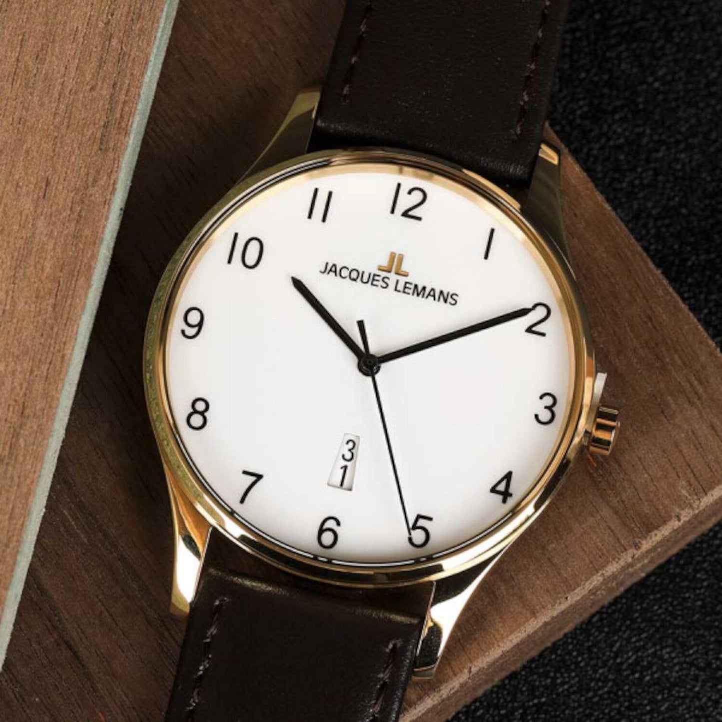 Reloj Jacques Lemans 1-2124H London Clásico-Blanco