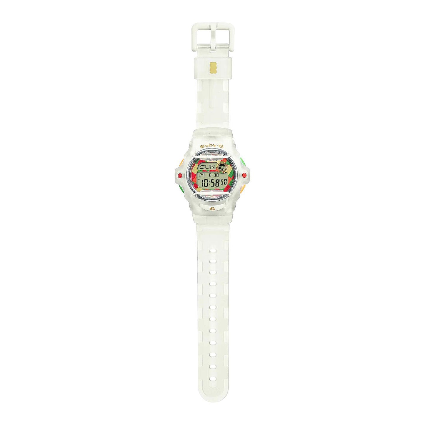 Reloj CASIO BG-169HRB-7CR BABY-G HARIBO-Blanco