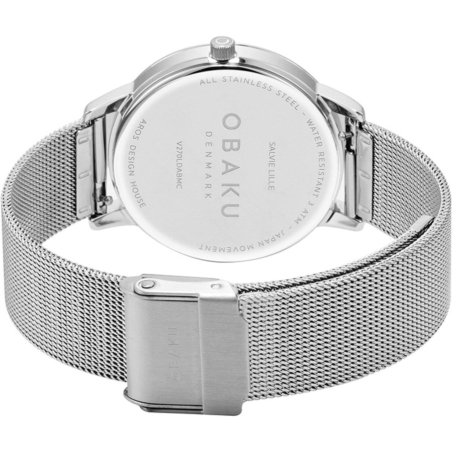 Reloj Obaku Denmark V270LDABMC Ladies Classic-Acero