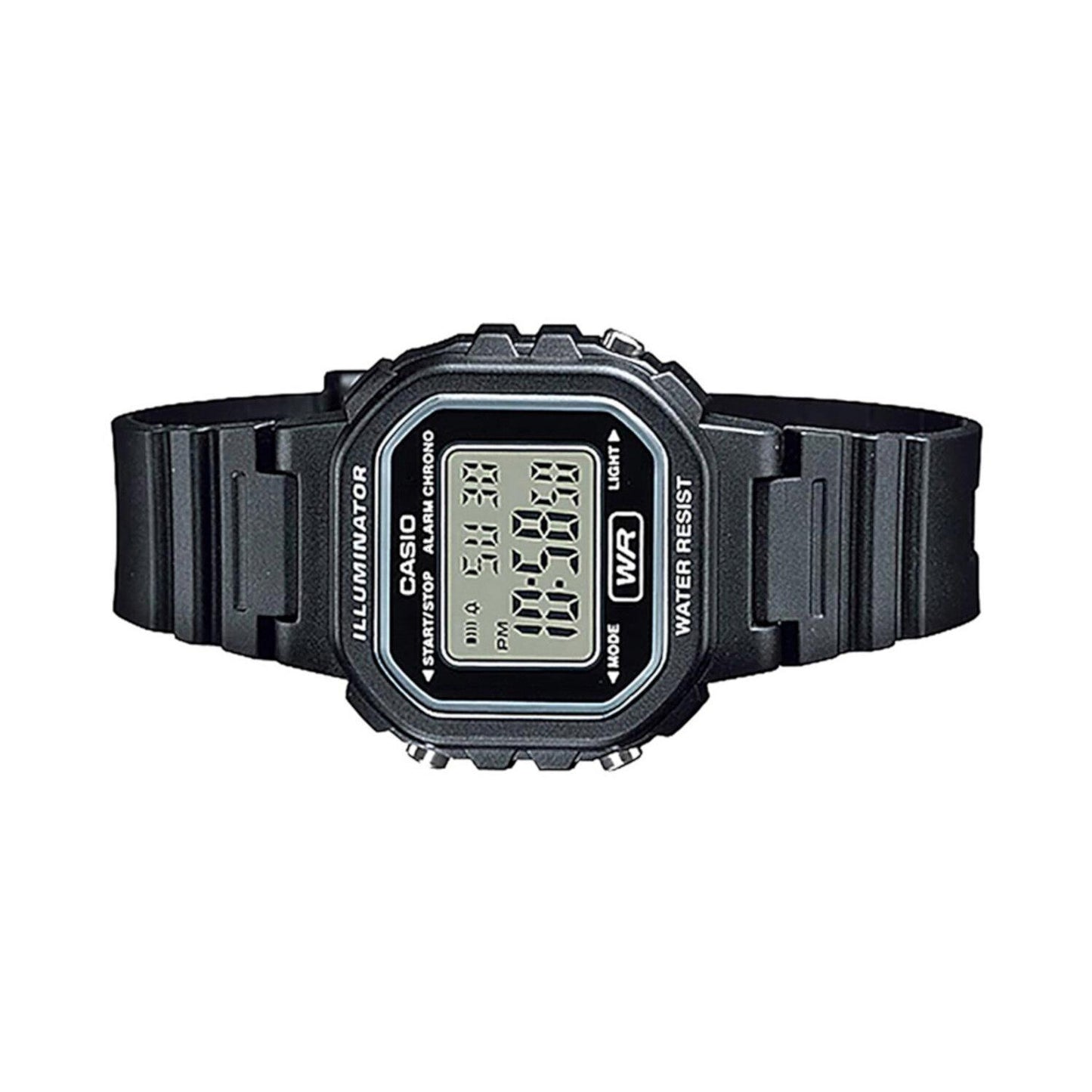 Reloj CASIO LA-20WH-1ACF Retro Multifunción-Negro