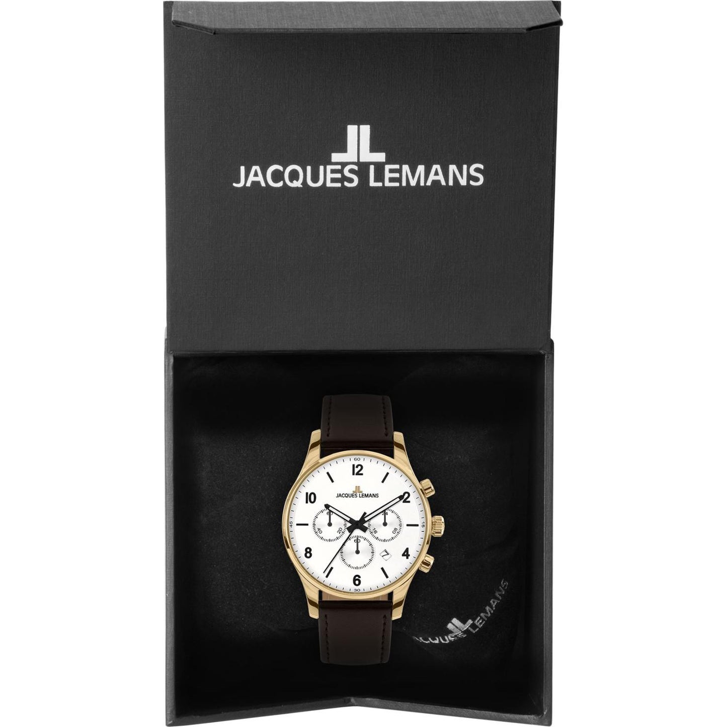 Reloj Jacques Lemans 1-2126E London Cronógrafo-Café