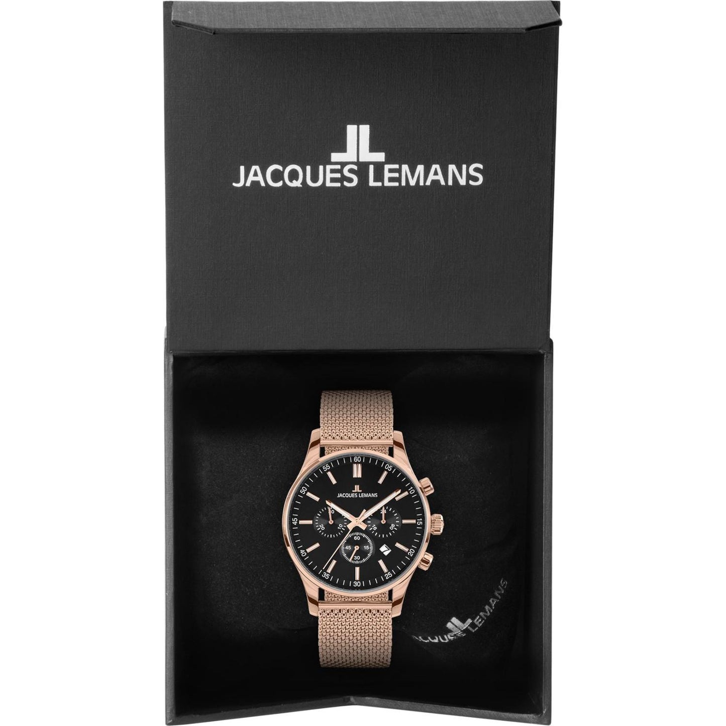 Reloj Jacques Lemans 1-2025I London Cronógrafo-Oro rosa