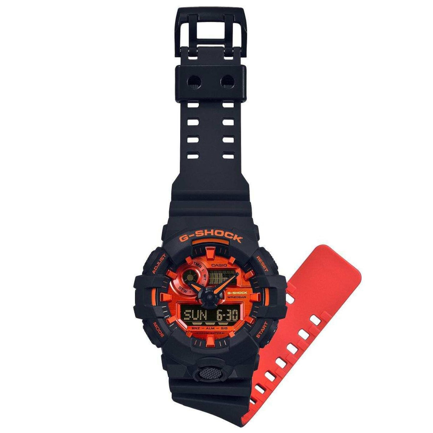 Reloj G-SHOCK GA-700BR-1ACR Iluminator-Negro