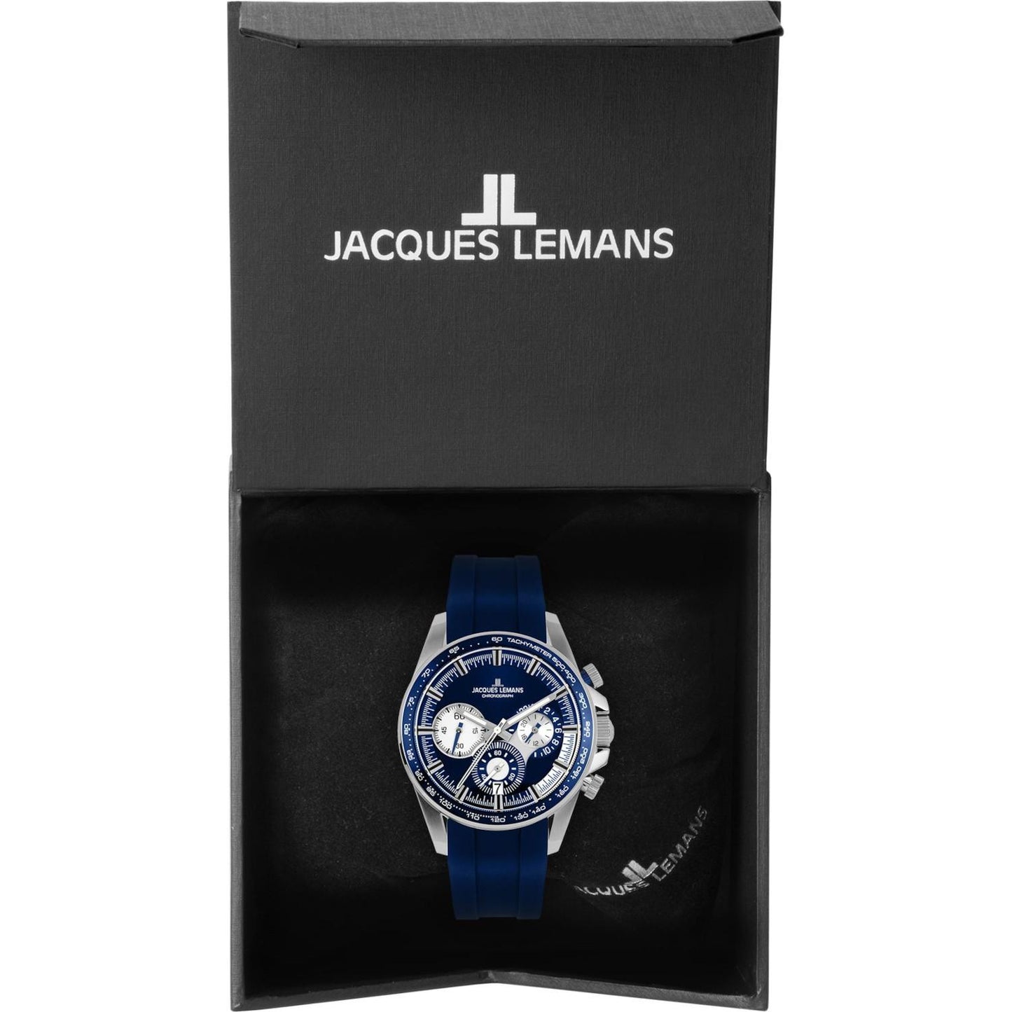 Reloj Jacques Lemans 1-2127B Liverpool Cronógrafo-Azul