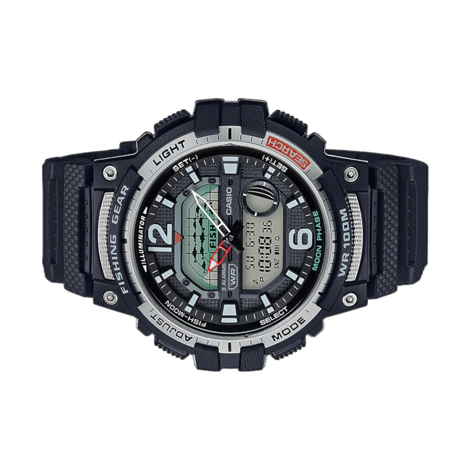 Reloj CASIO WSC 1250H 1AVCF Fishing Gear Illuminator Negro