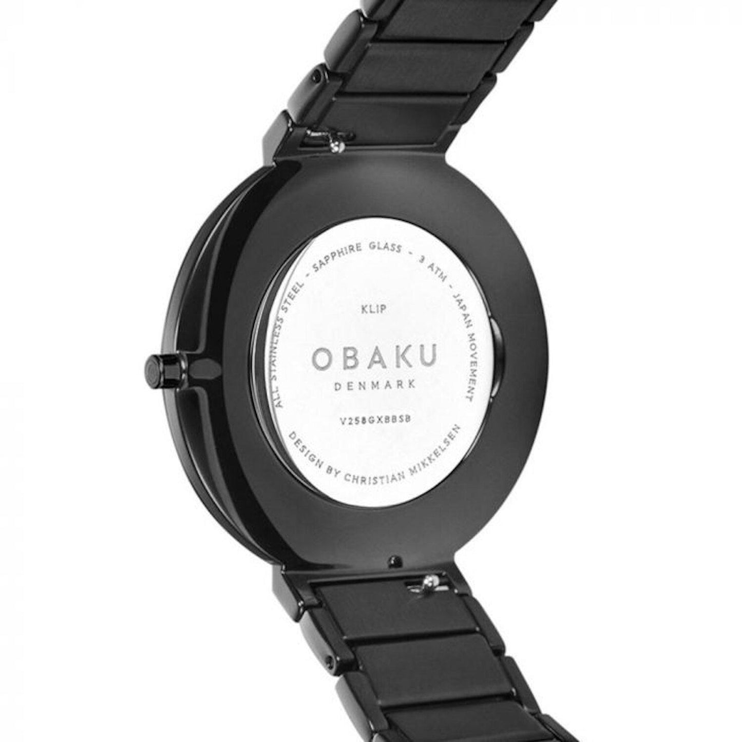 Reloj Obaku Denmark V258GXBBSB Men´s Classic-Negro