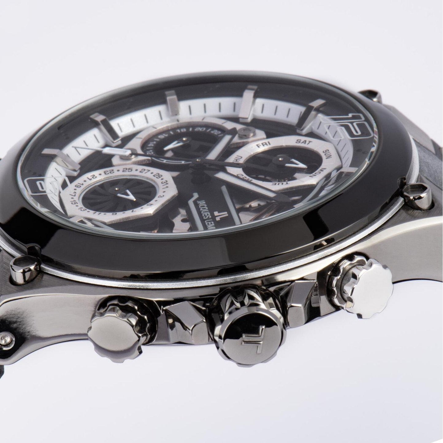 Reloj Jacques Lemans 1-2150A Manchester Multifunción-Negro