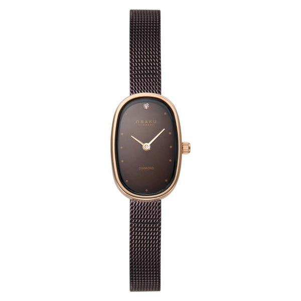 Reloj OBAKU DENMARK V321LXVNMN FLAMME-Café – Watch2gomx