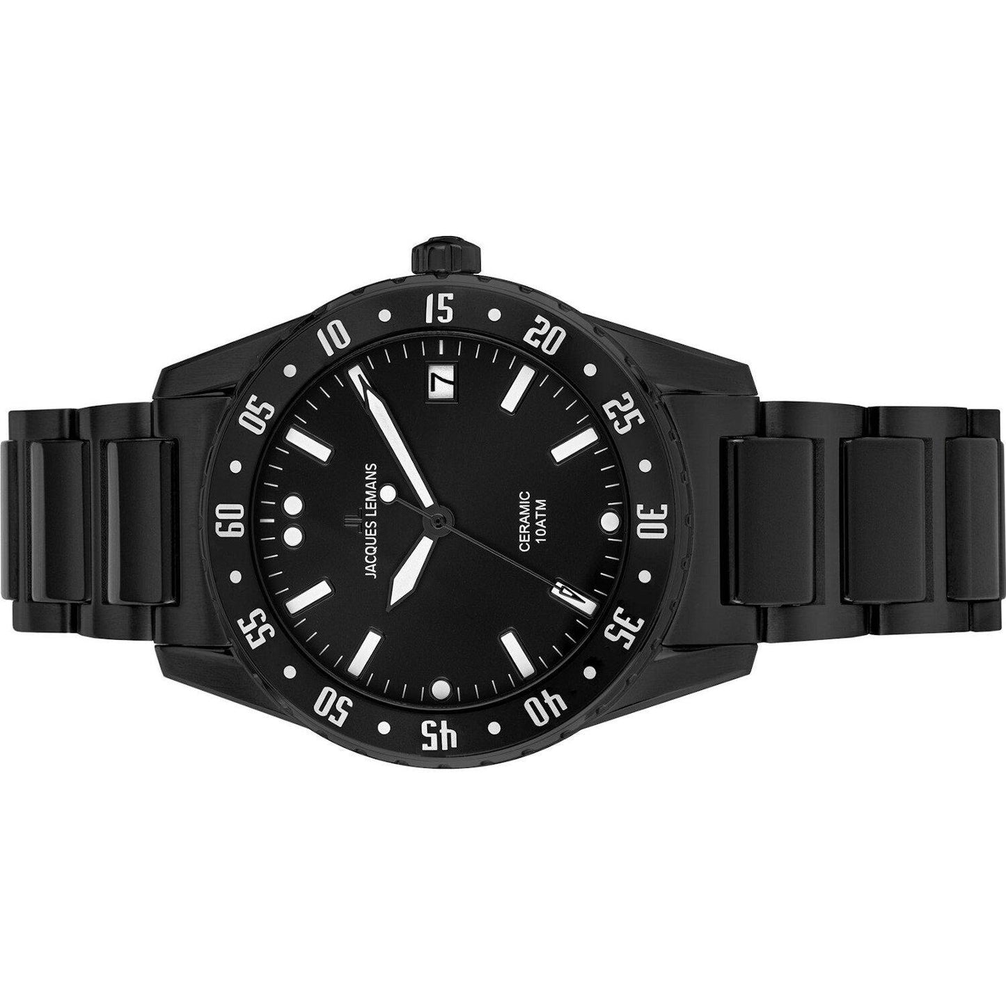 Reloj Jacques Lemans 42-10D Men´s Con fecha-Negro