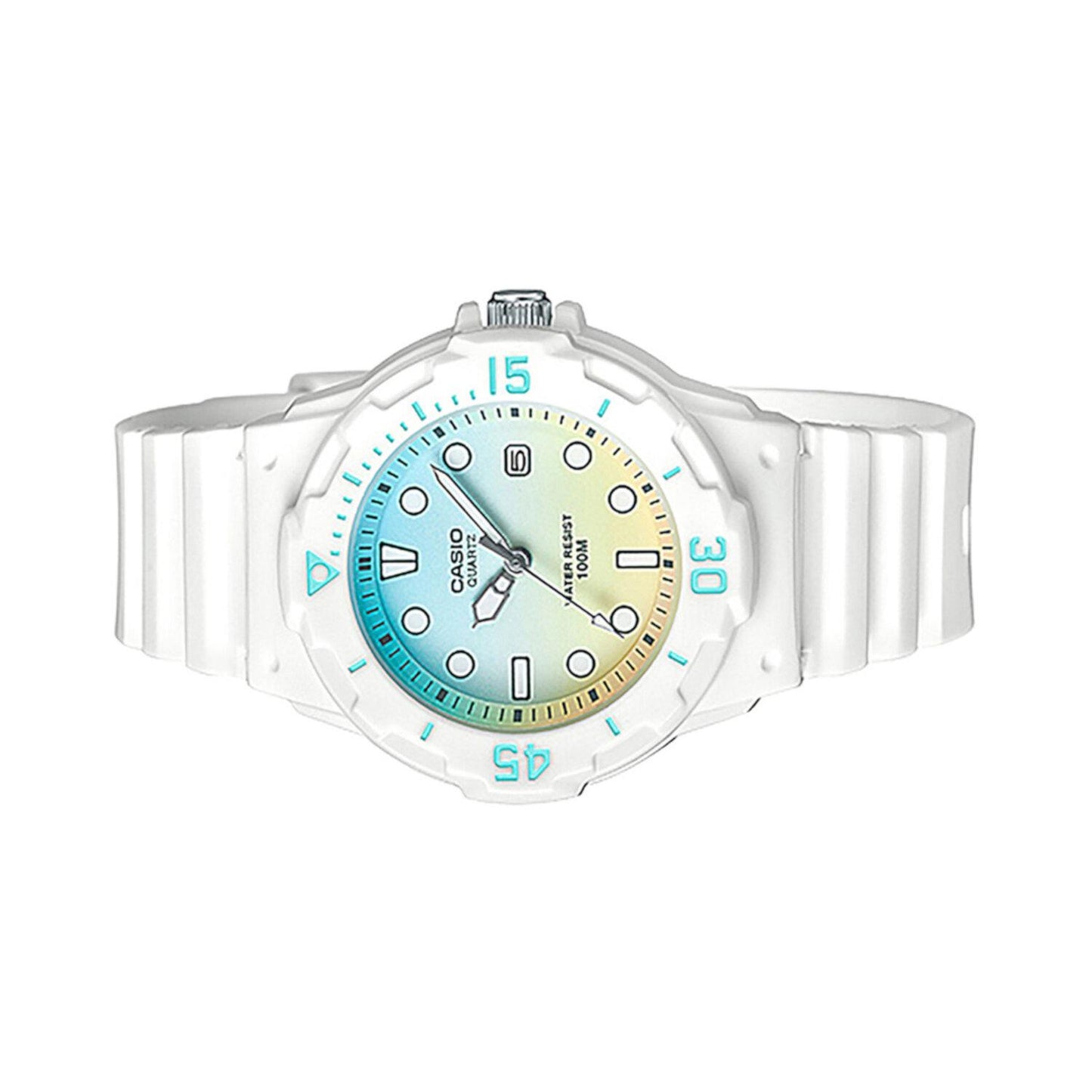 Reloj Casio LRW-200H-2E2VCR Womens Diseño pop-Blanco