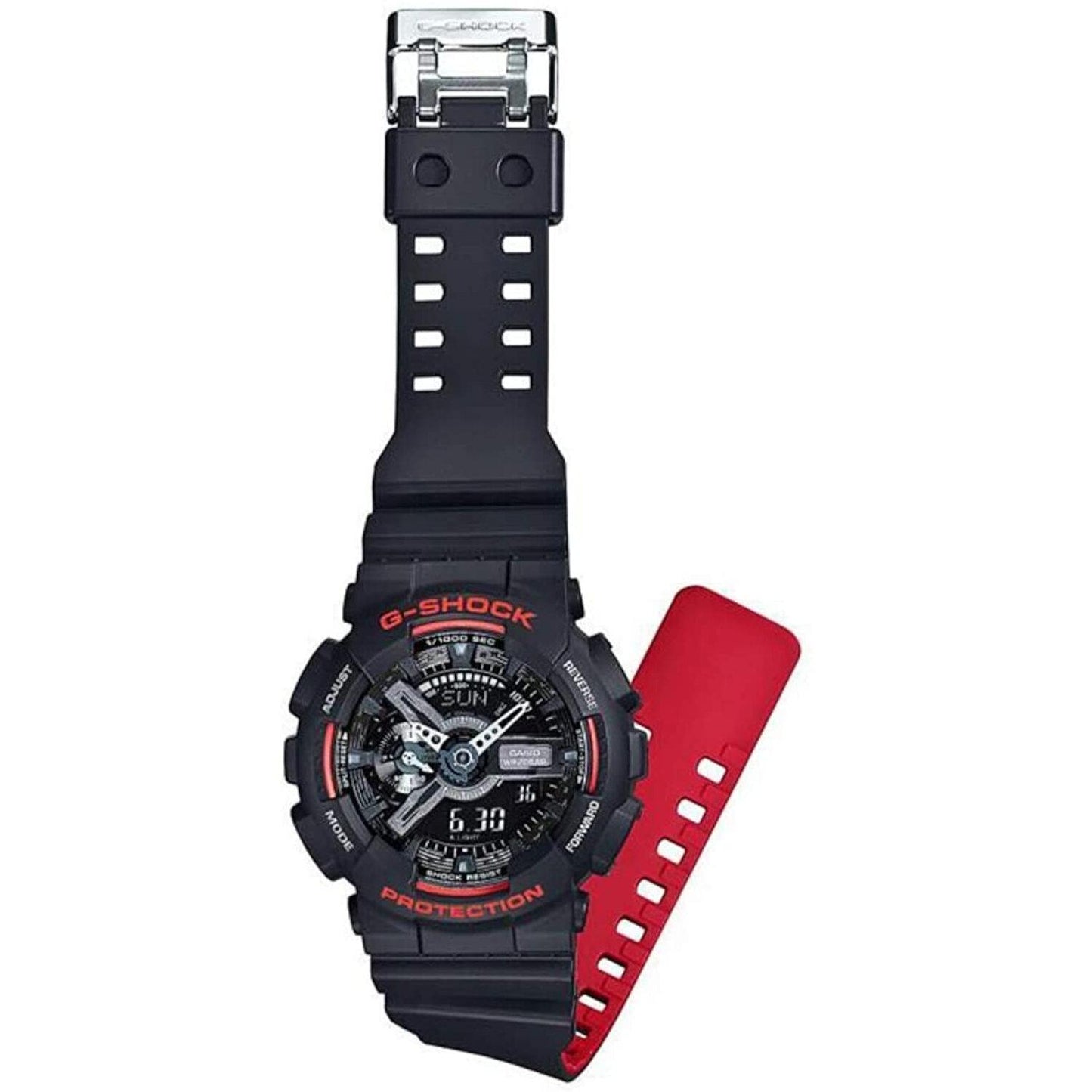 Reloj G-SHOCK GA-110HR-1ACR Black & Red Series-Negro