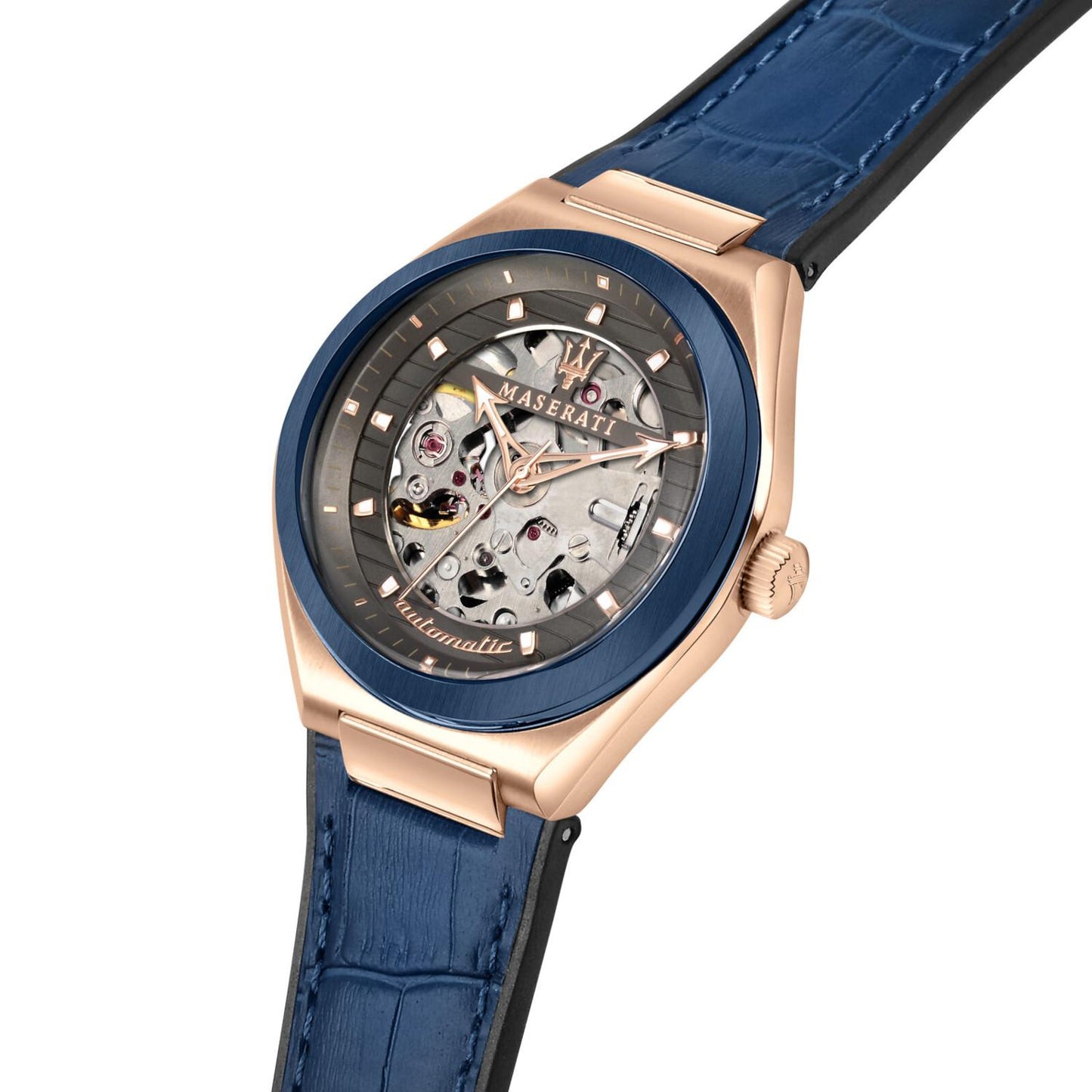 Reloj Maserati R8821139002 Triconic Skeleton-Oro rosa