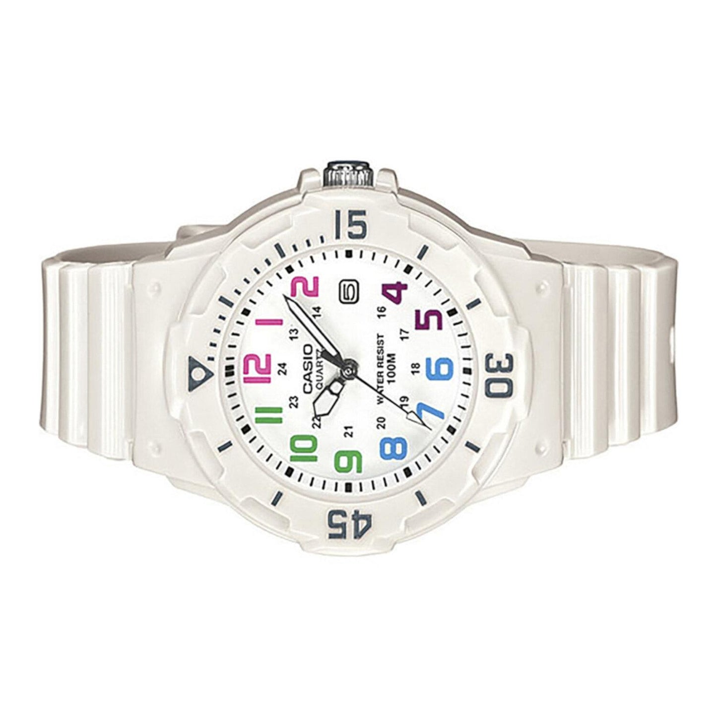 Reloj CASIO LRW-200H-7BVCF Womens Diseño pop-Blanco