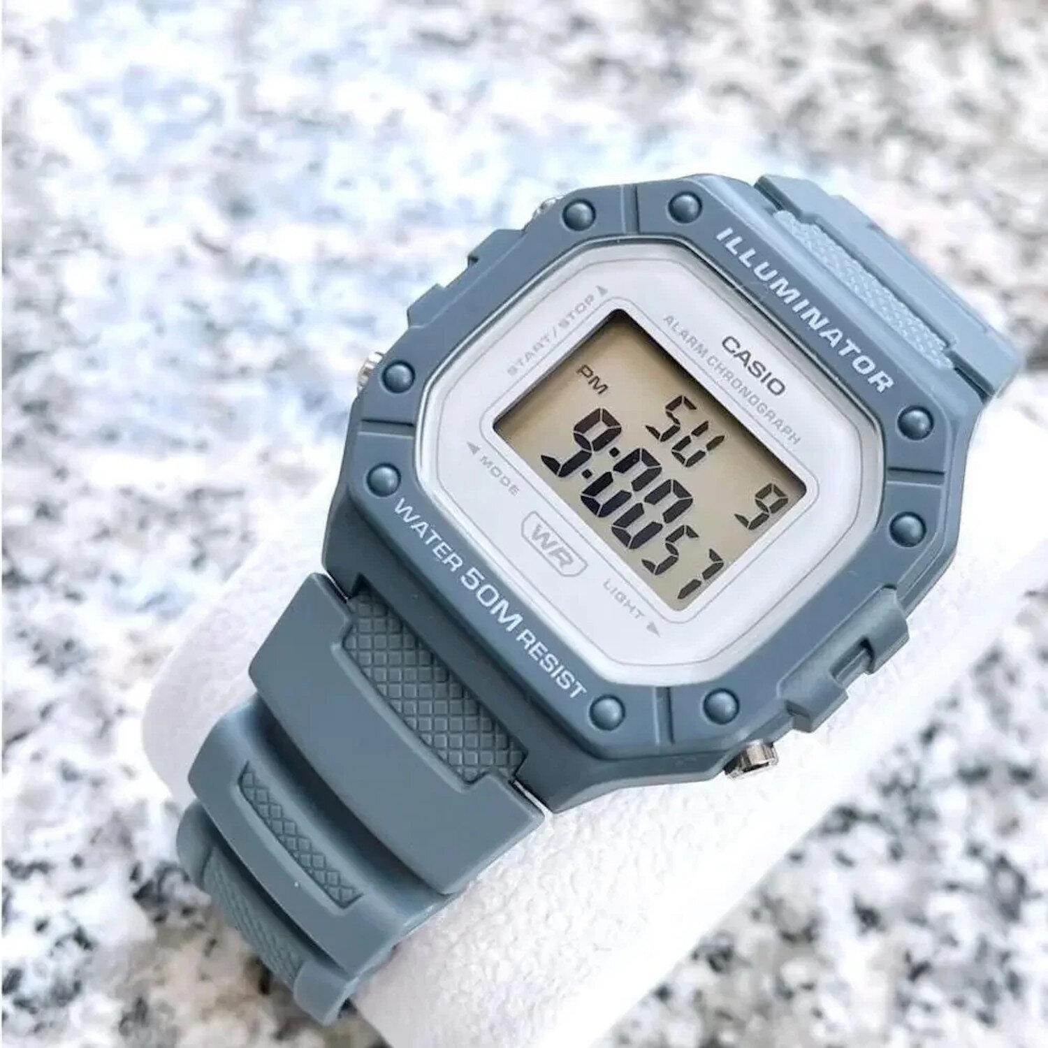 Casio best sale illuminator azul