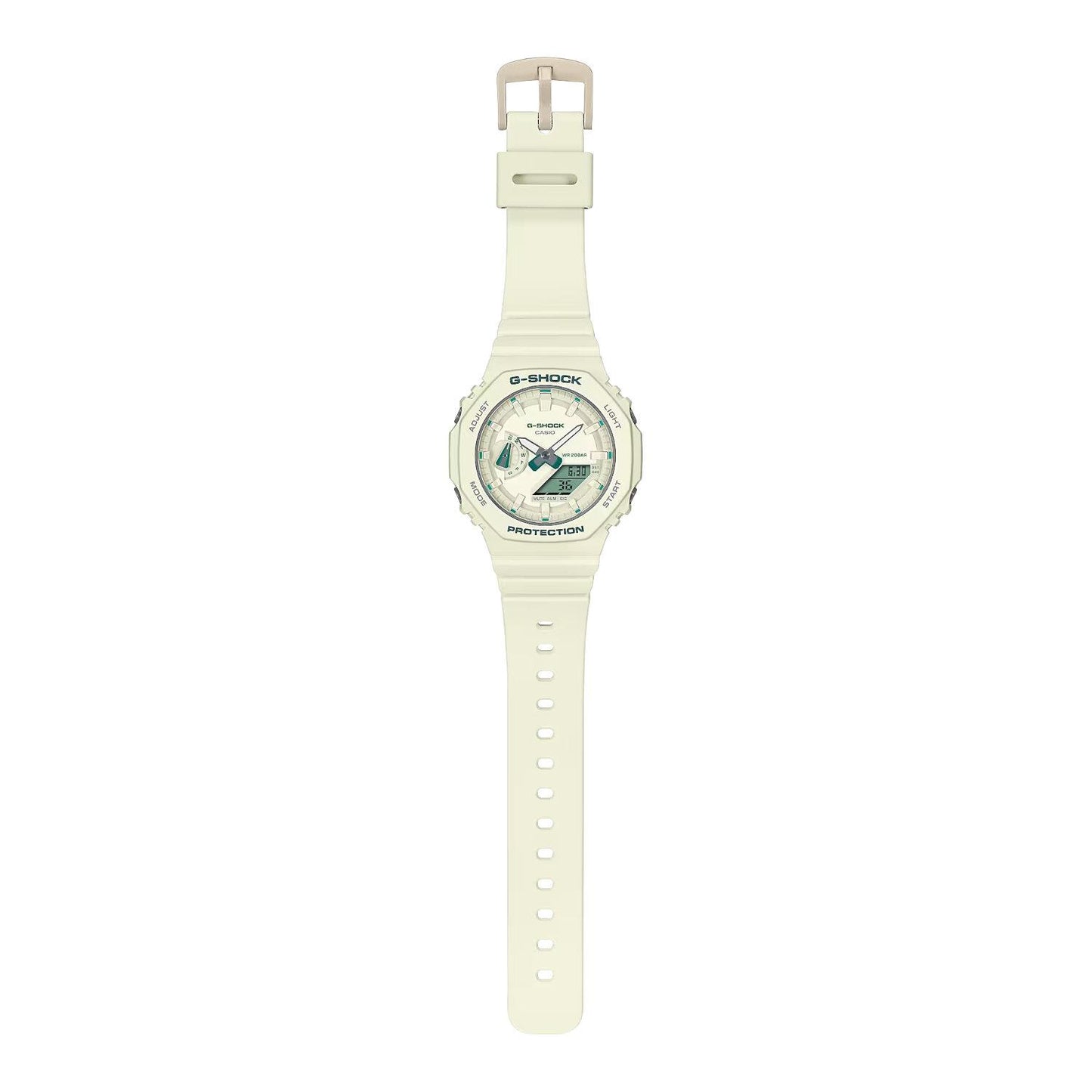 Reloj Casio GMA-S2100GA-7ACR G-Shock Multifunción-Blanco