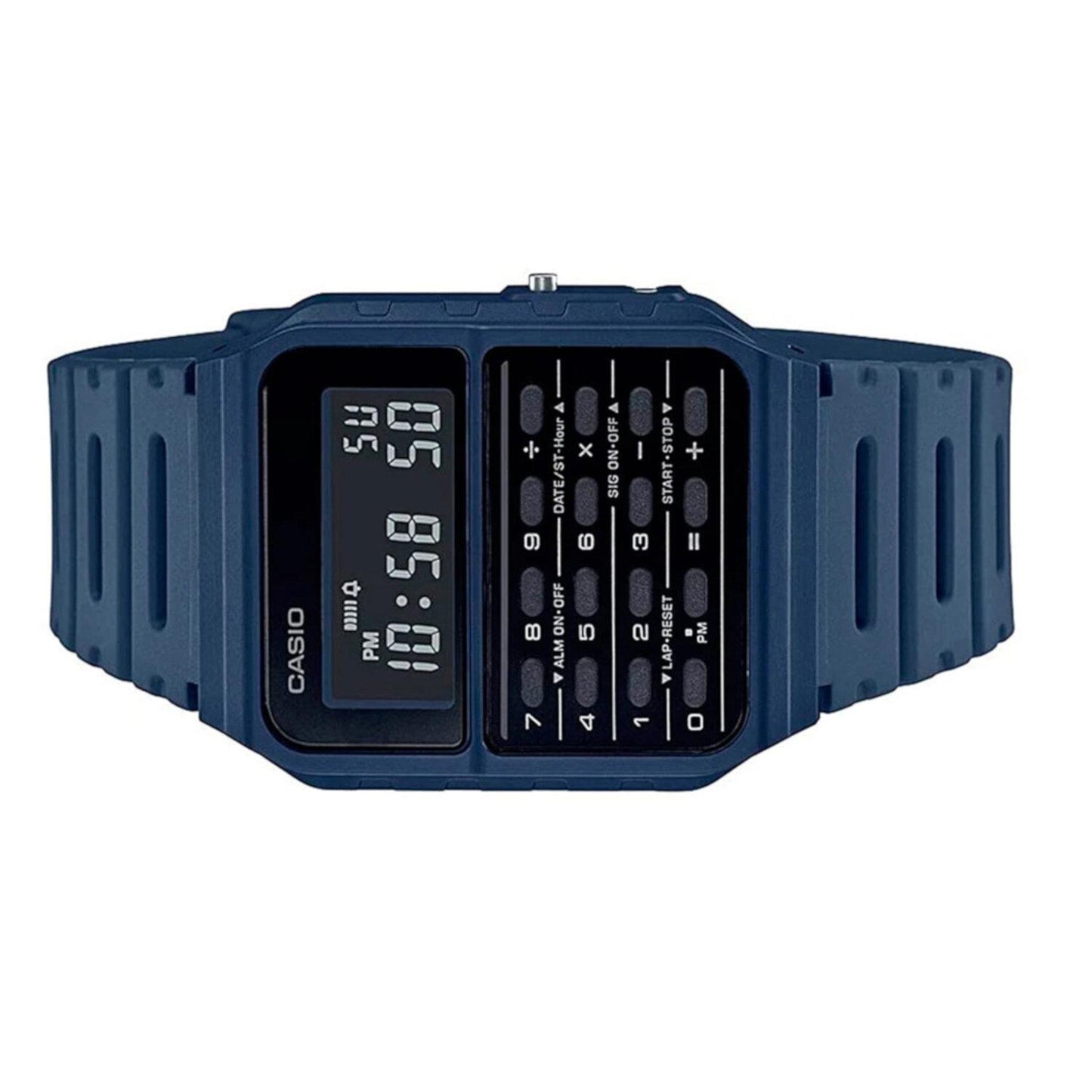 Reloj CASIO CA-53WF-2BCF Calculadora Hora Dual-Azul