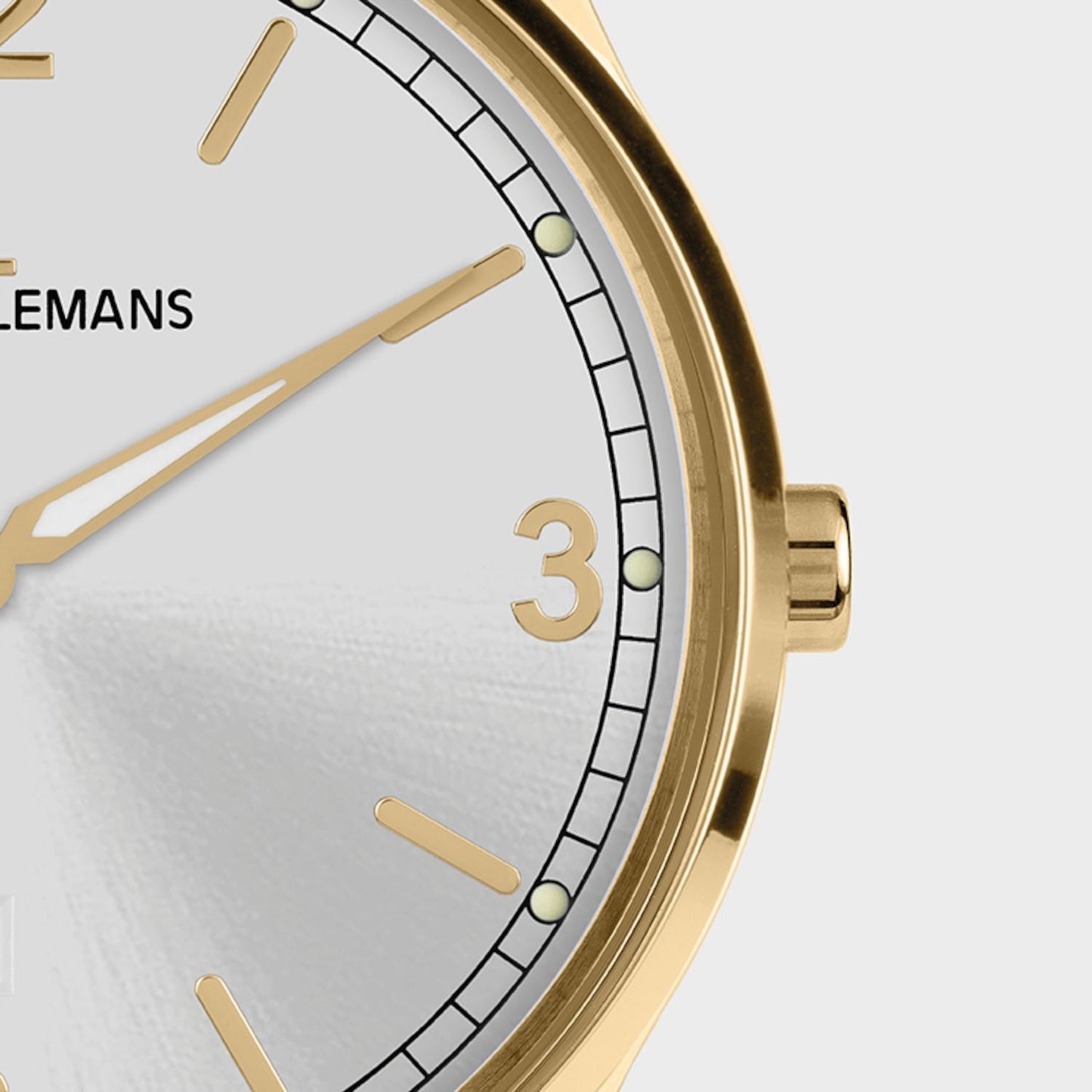 Reloj Jacques Lemans 1-2128D London Fechador a las 6 en punto-Café